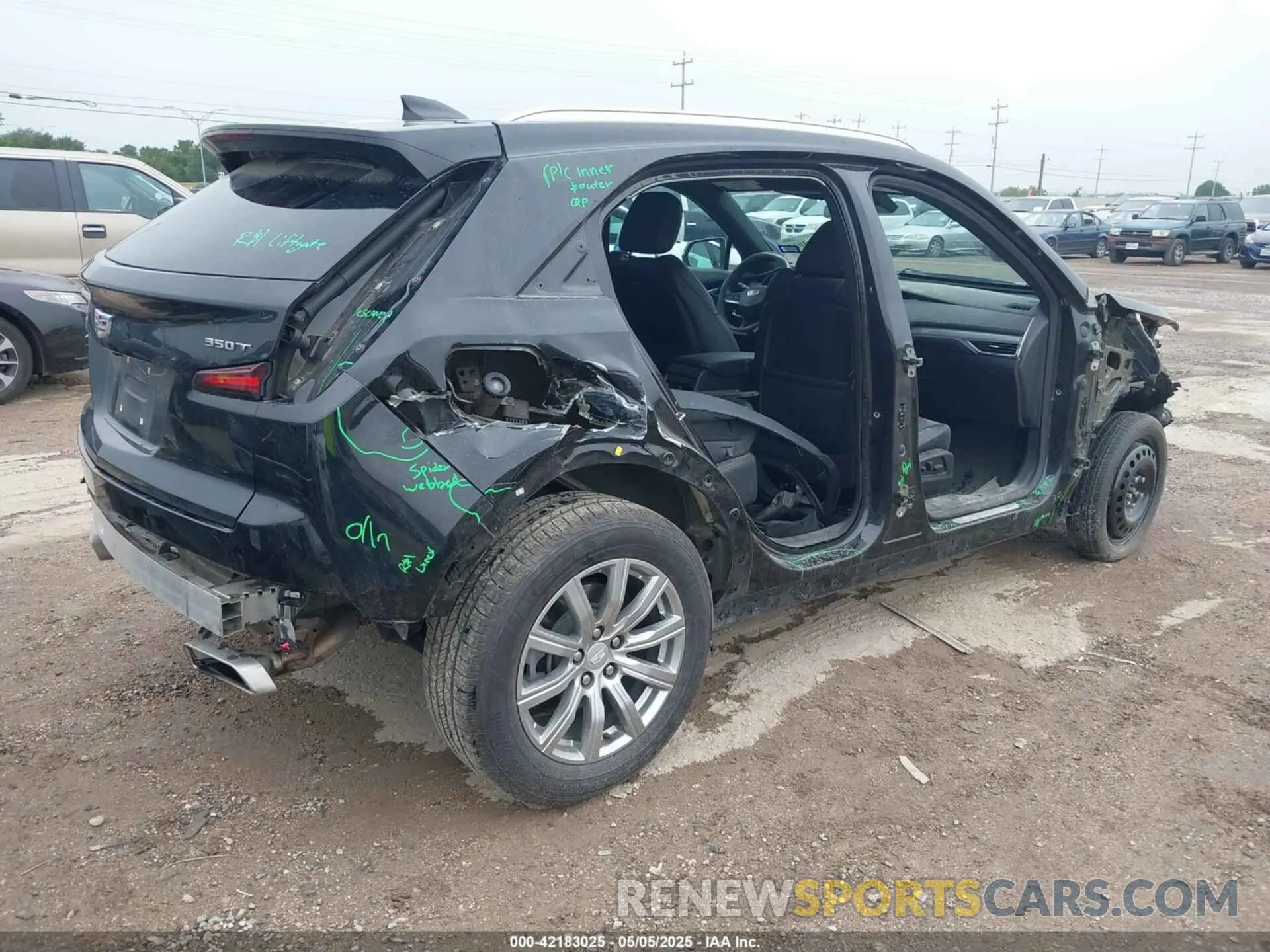 4 Photograph of a damaged car 1GYFZCR48PF142752 CADILLAC XT4 2023
