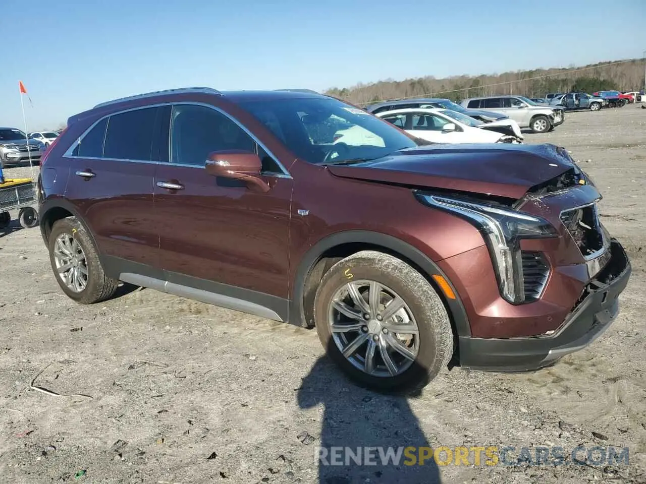 4 Photograph of a damaged car 1GYFZCR49PF125491 CADILLAC XT4 2023