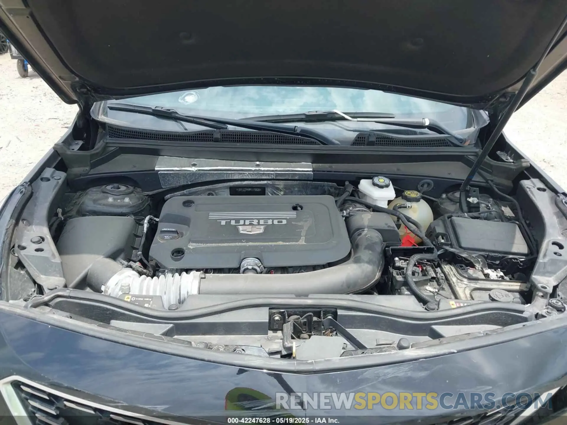 10 Photograph of a damaged car 1GYFZCR49PF176926 CADILLAC XT4 2023