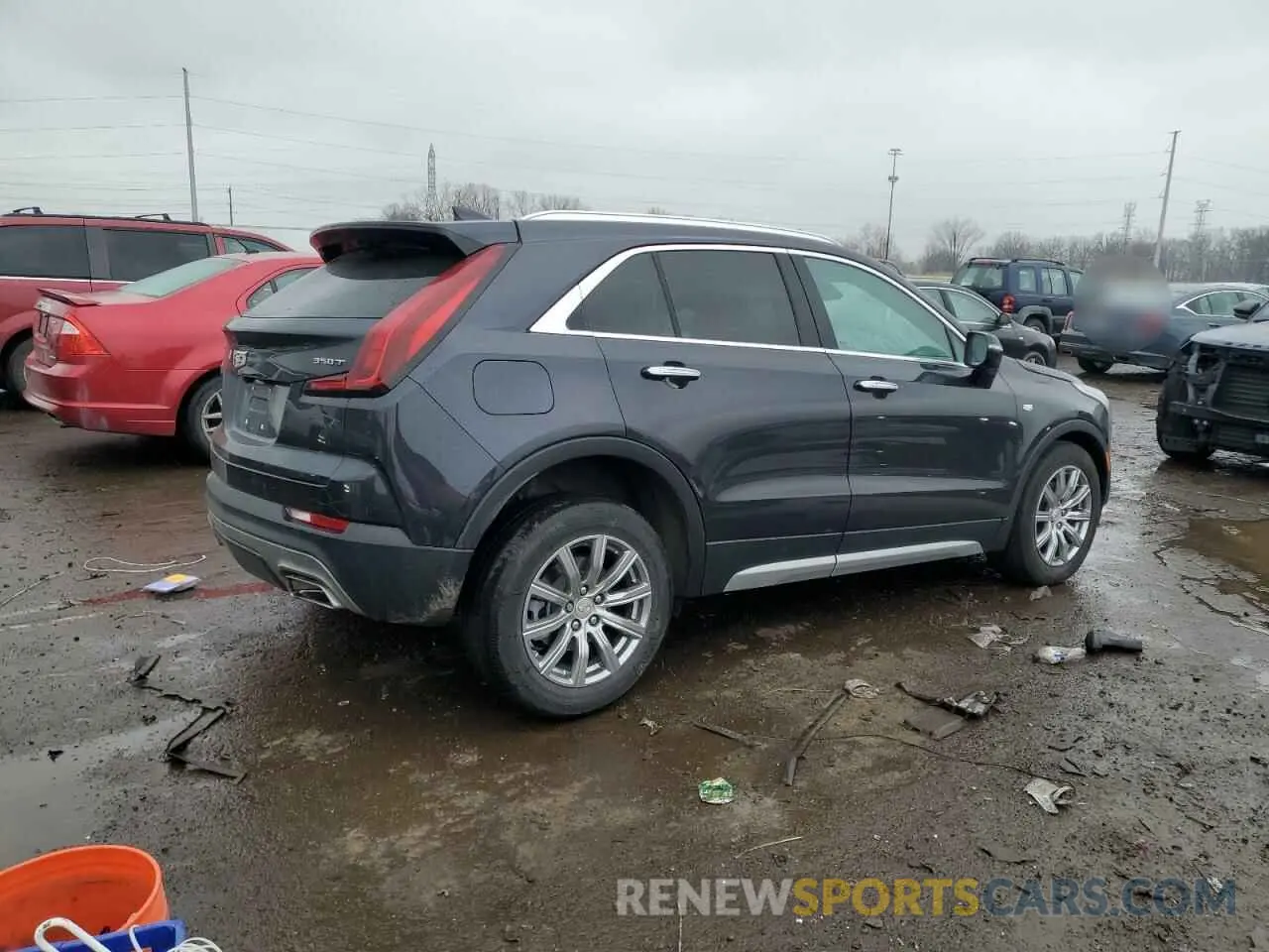 3 Photograph of a damaged car 1GYFZDR40PF101649 CADILLAC XT4 2023