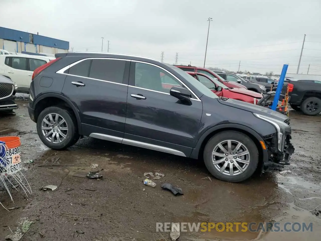 4 Photograph of a damaged car 1GYFZDR40PF101649 CADILLAC XT4 2023