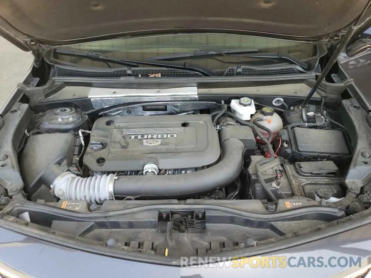 11 Photograph of a damaged car 1GYFZDR40PF202805 CADILLAC XT4 2023