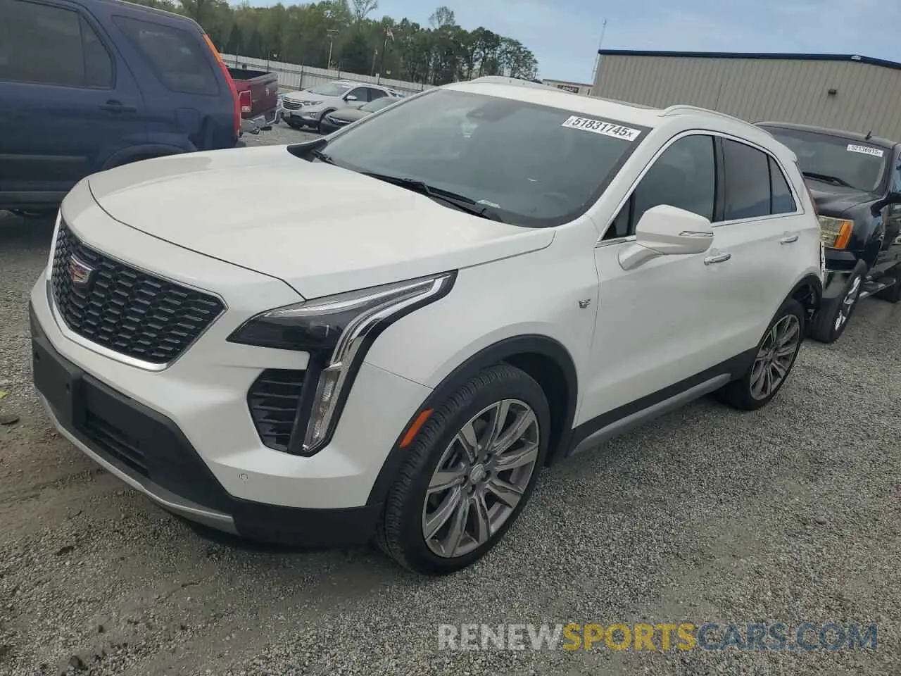1 Photograph of a damaged car 1GYFZDR45PF226355 CADILLAC XT4 2023