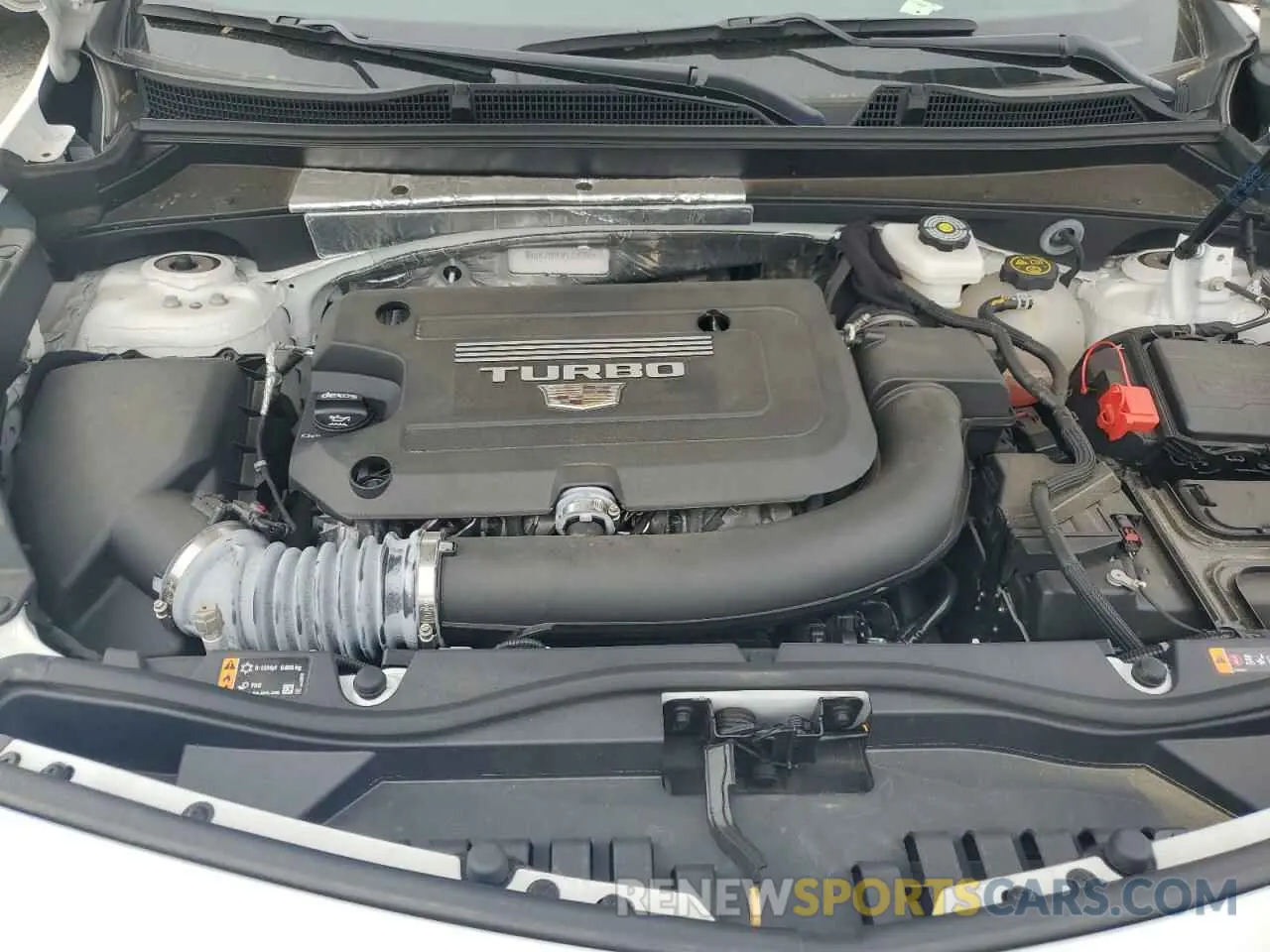 11 Photograph of a damaged car 1GYFZDR45PF226355 CADILLAC XT4 2023