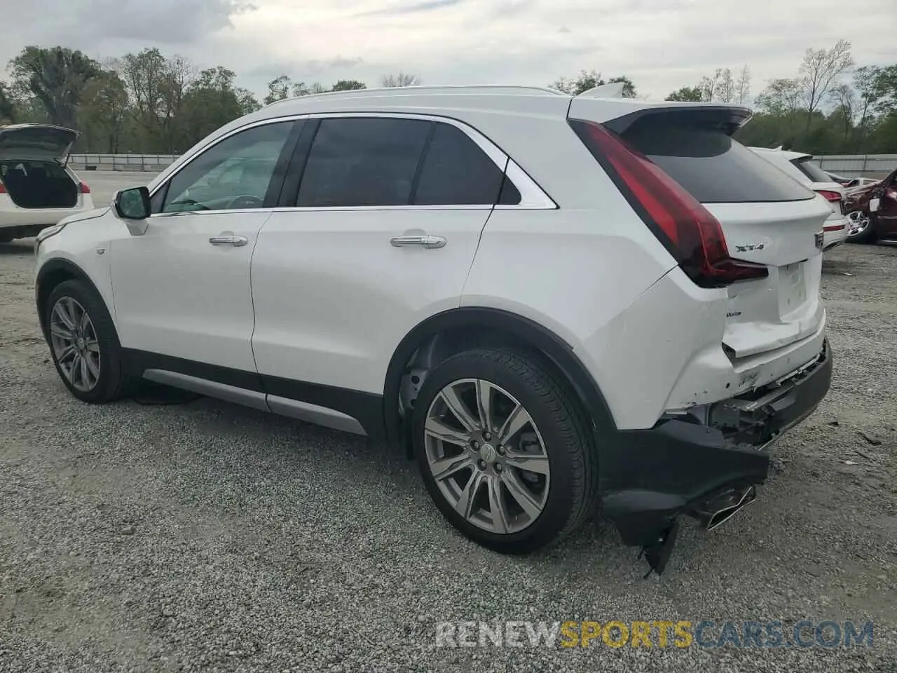 2 Photograph of a damaged car 1GYFZDR45PF226355 CADILLAC XT4 2023