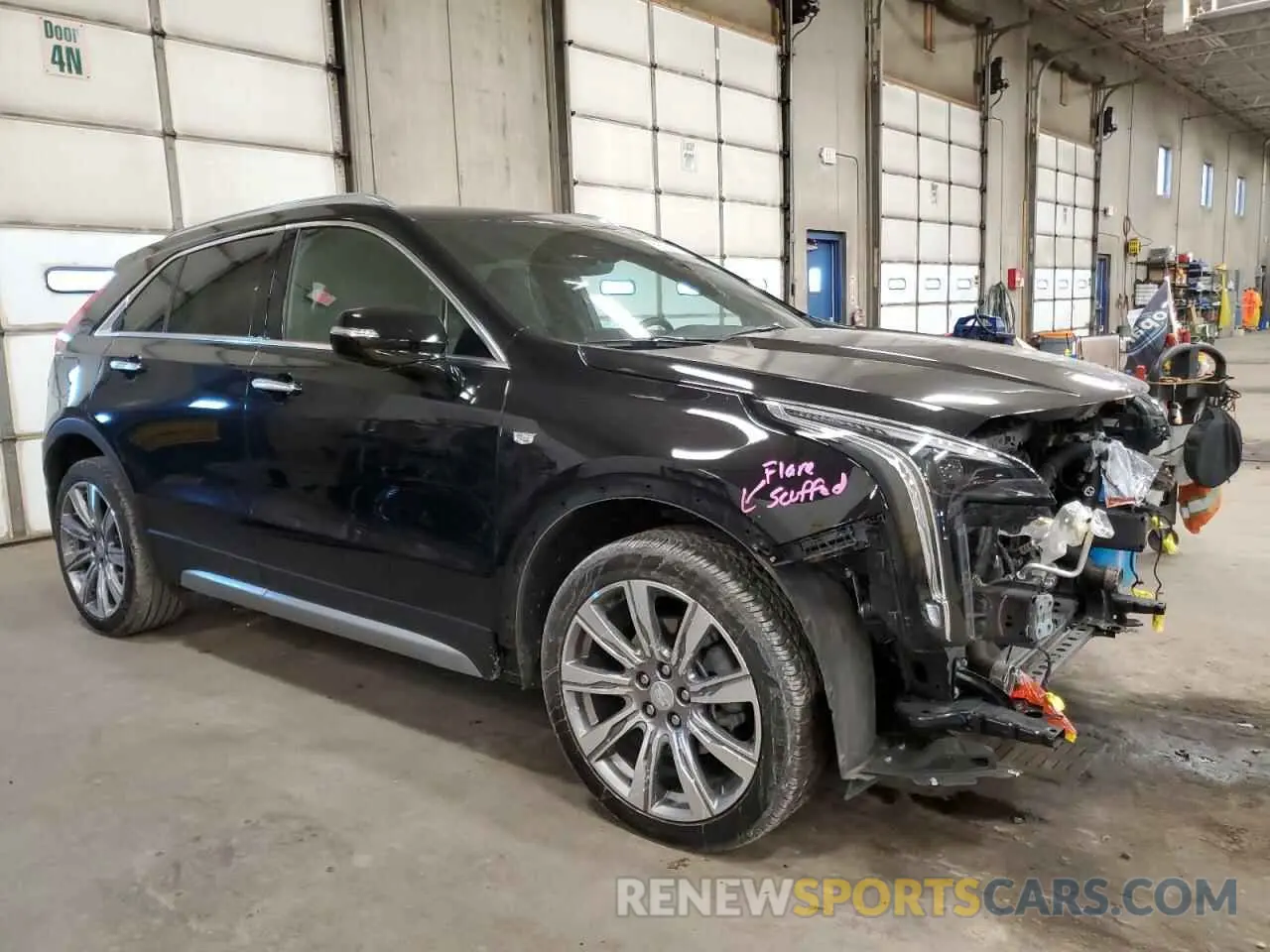 4 Photograph of a damaged car 1GYFZDR46PF112509 CADILLAC XT4 2023