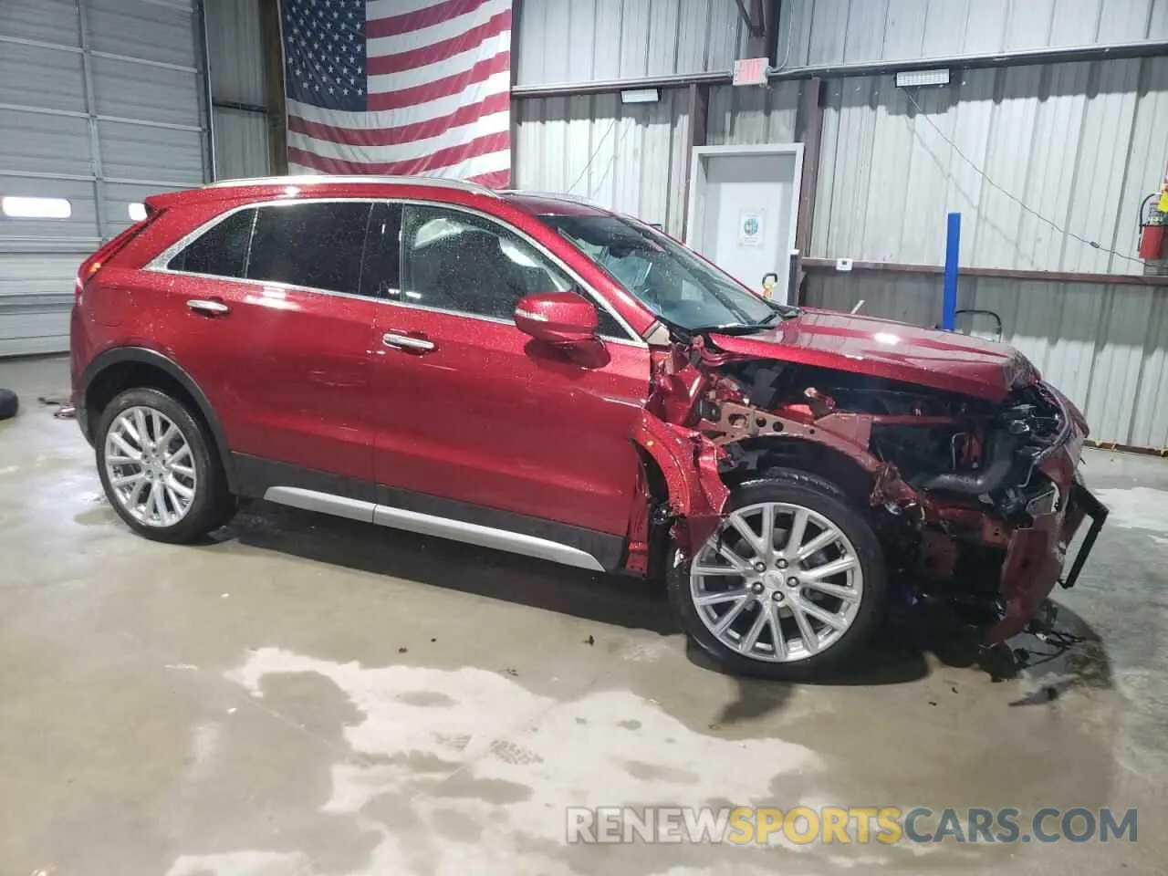 4 Photograph of a damaged car 1GYFZDR46PF126376 CADILLAC XT4 2023