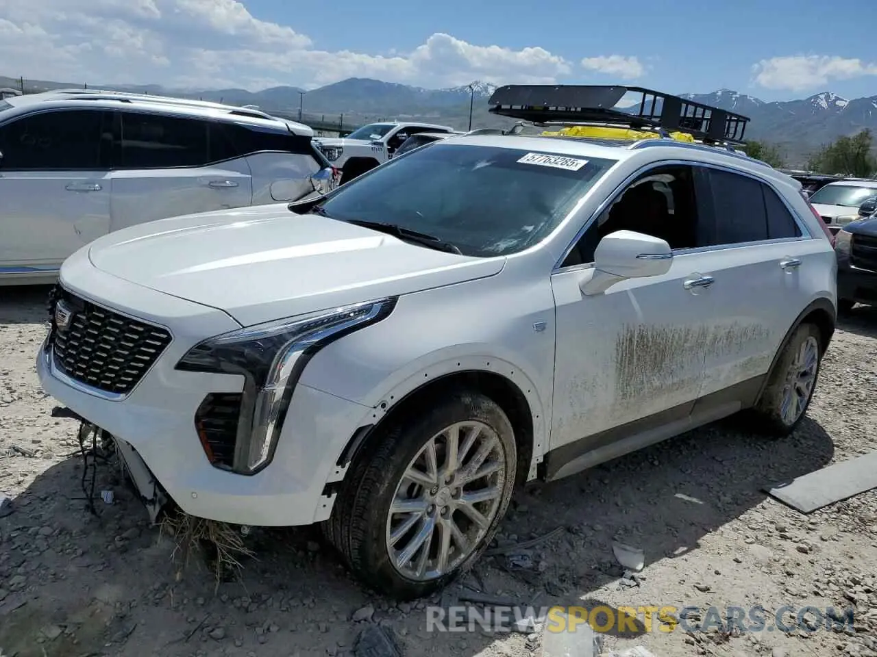 1 Photograph of a damaged car 1GYFZDR46PF130198 CADILLAC XT4 2023