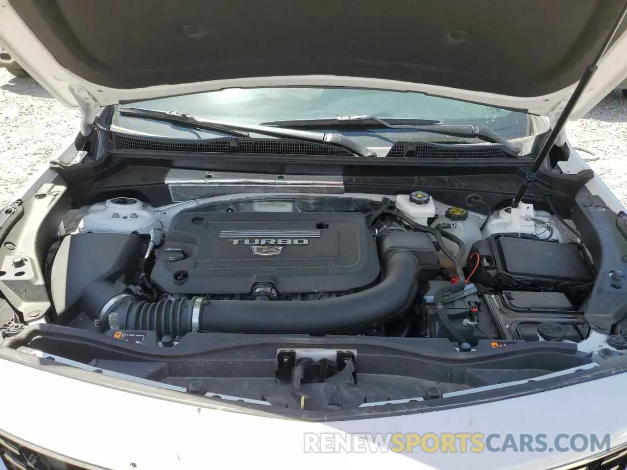 11 Photograph of a damaged car 1GYFZDR46PF130198 CADILLAC XT4 2023