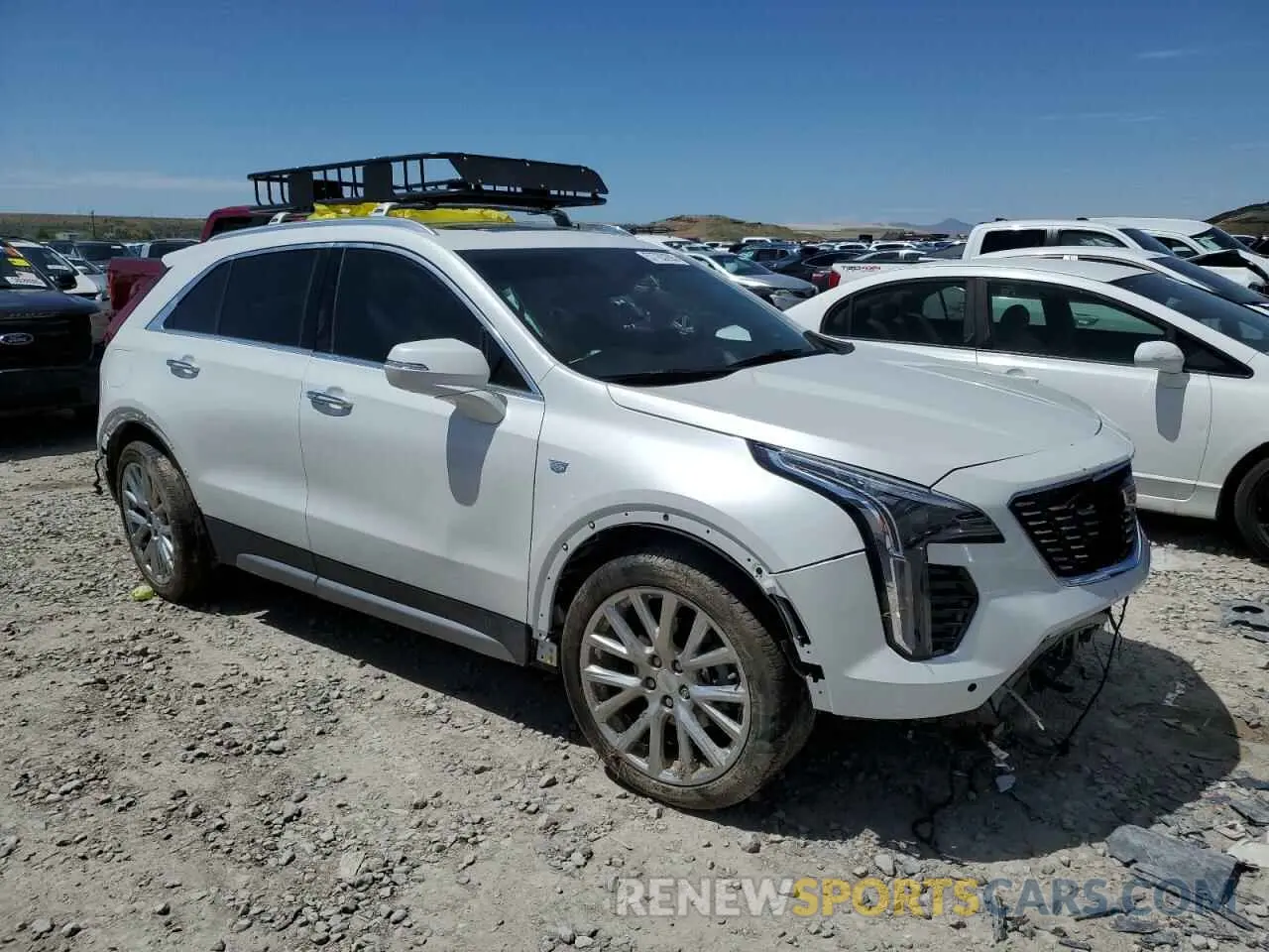 4 Photograph of a damaged car 1GYFZDR46PF130198 CADILLAC XT4 2023