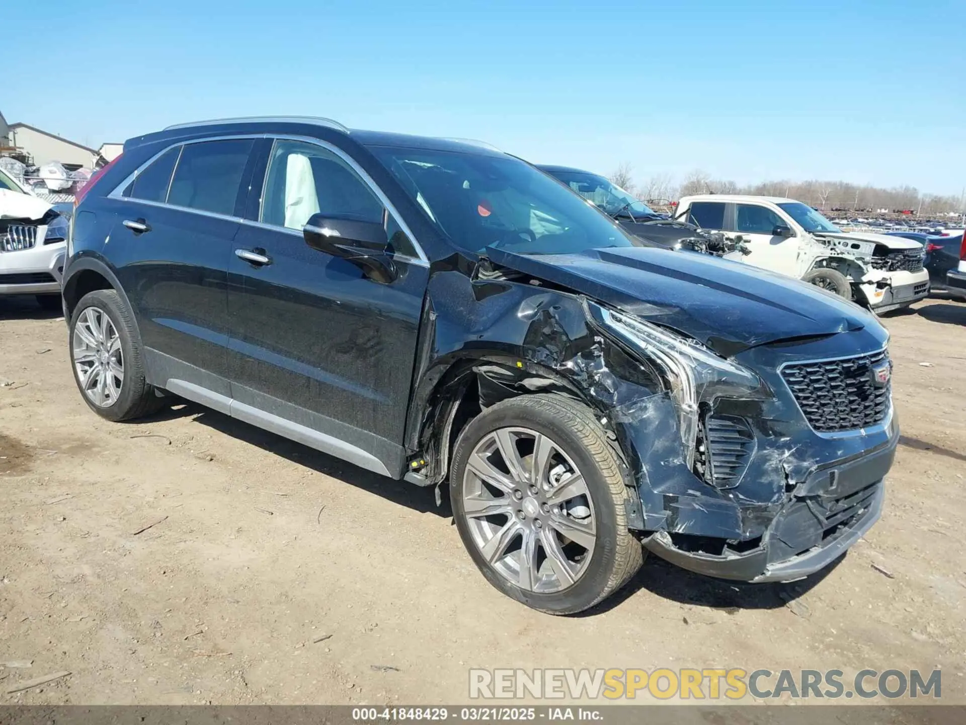 1 Photograph of a damaged car 1GYFZDR46PF195391 CADILLAC XT4 2023