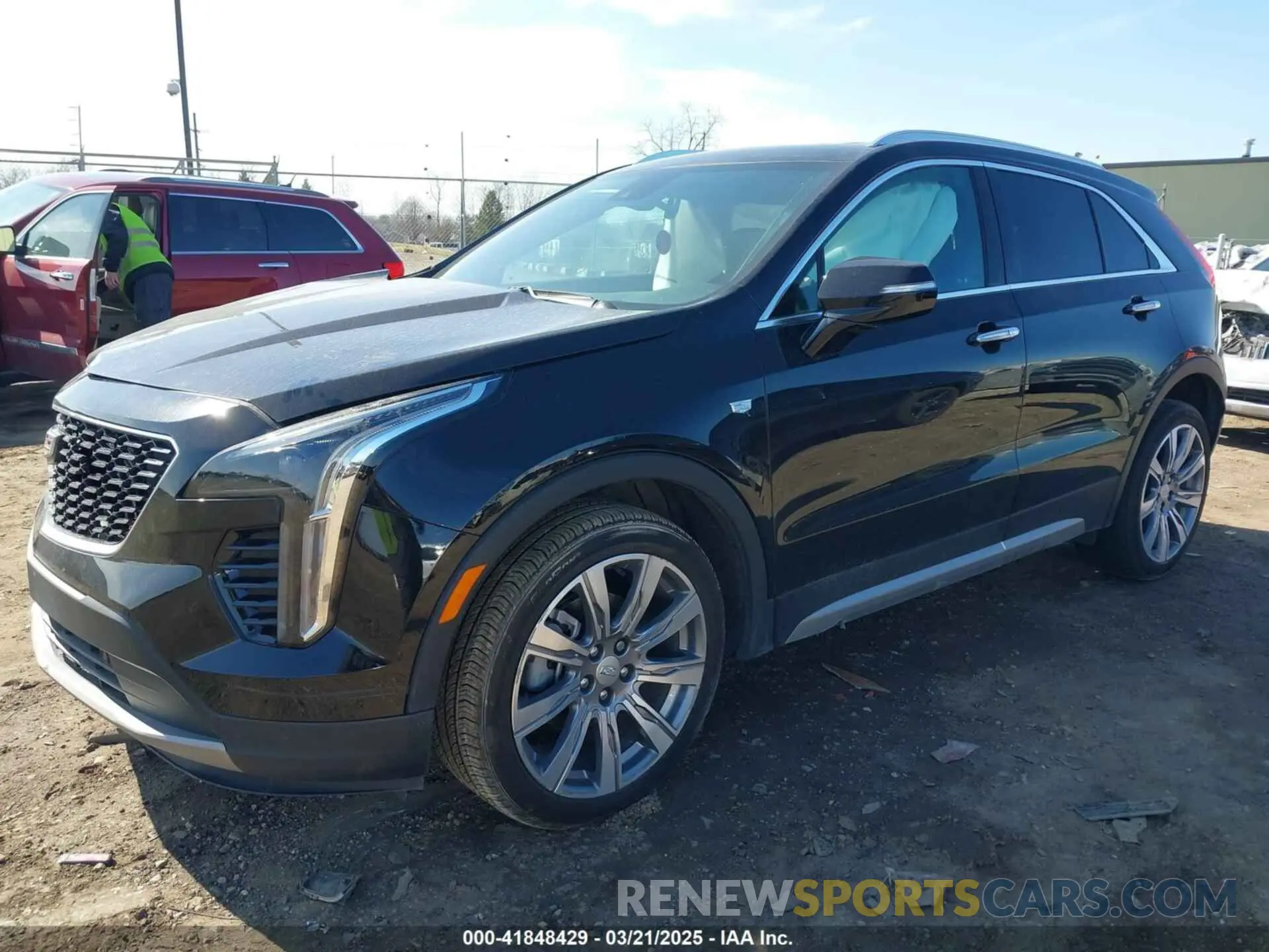 2 Photograph of a damaged car 1GYFZDR46PF195391 CADILLAC XT4 2023