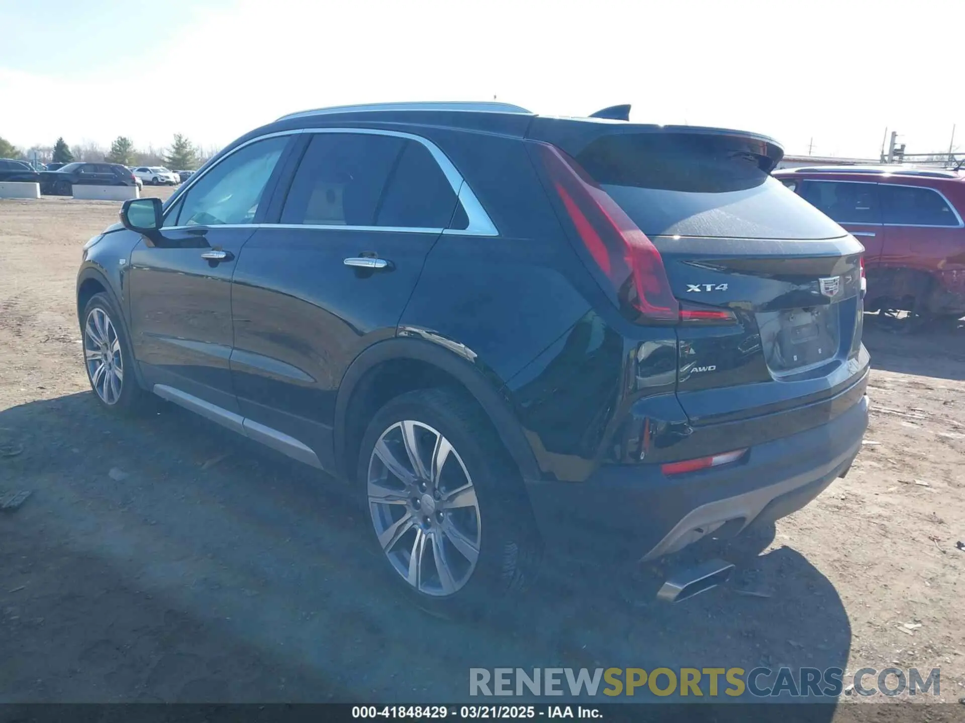 3 Photograph of a damaged car 1GYFZDR46PF195391 CADILLAC XT4 2023