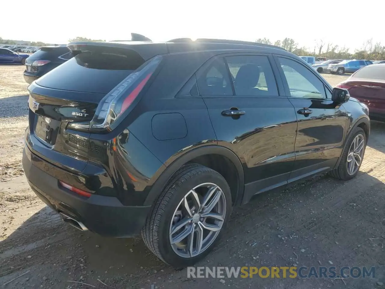 3 Photograph of a damaged car 1GYFZER41PF107045 CADILLAC XT4 2023