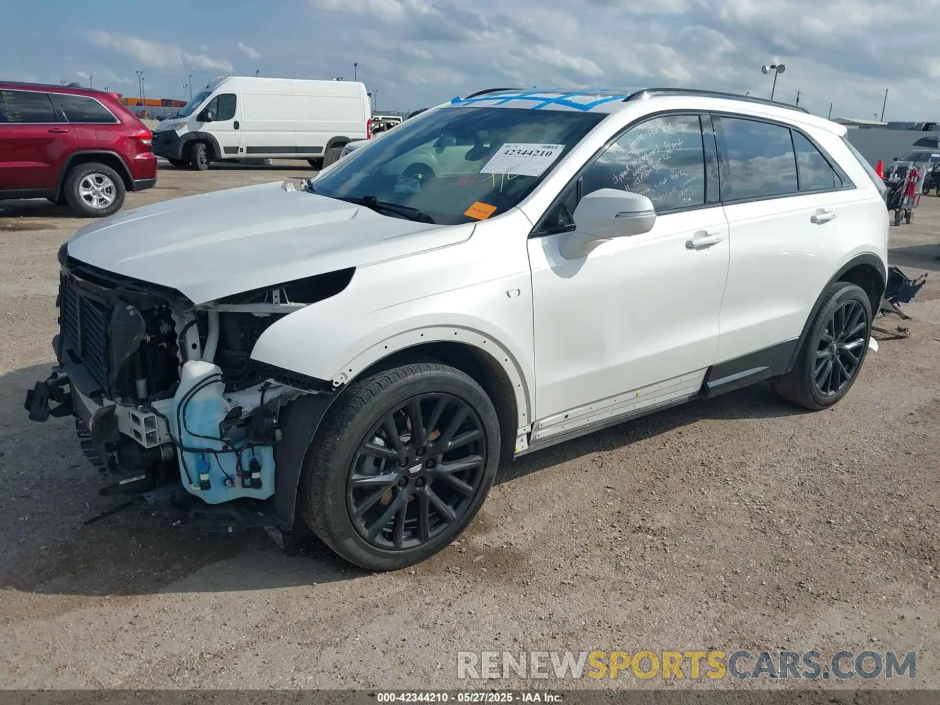 2 Photograph of a damaged car 1GYFZER46PF109082 CADILLAC XT4 2023