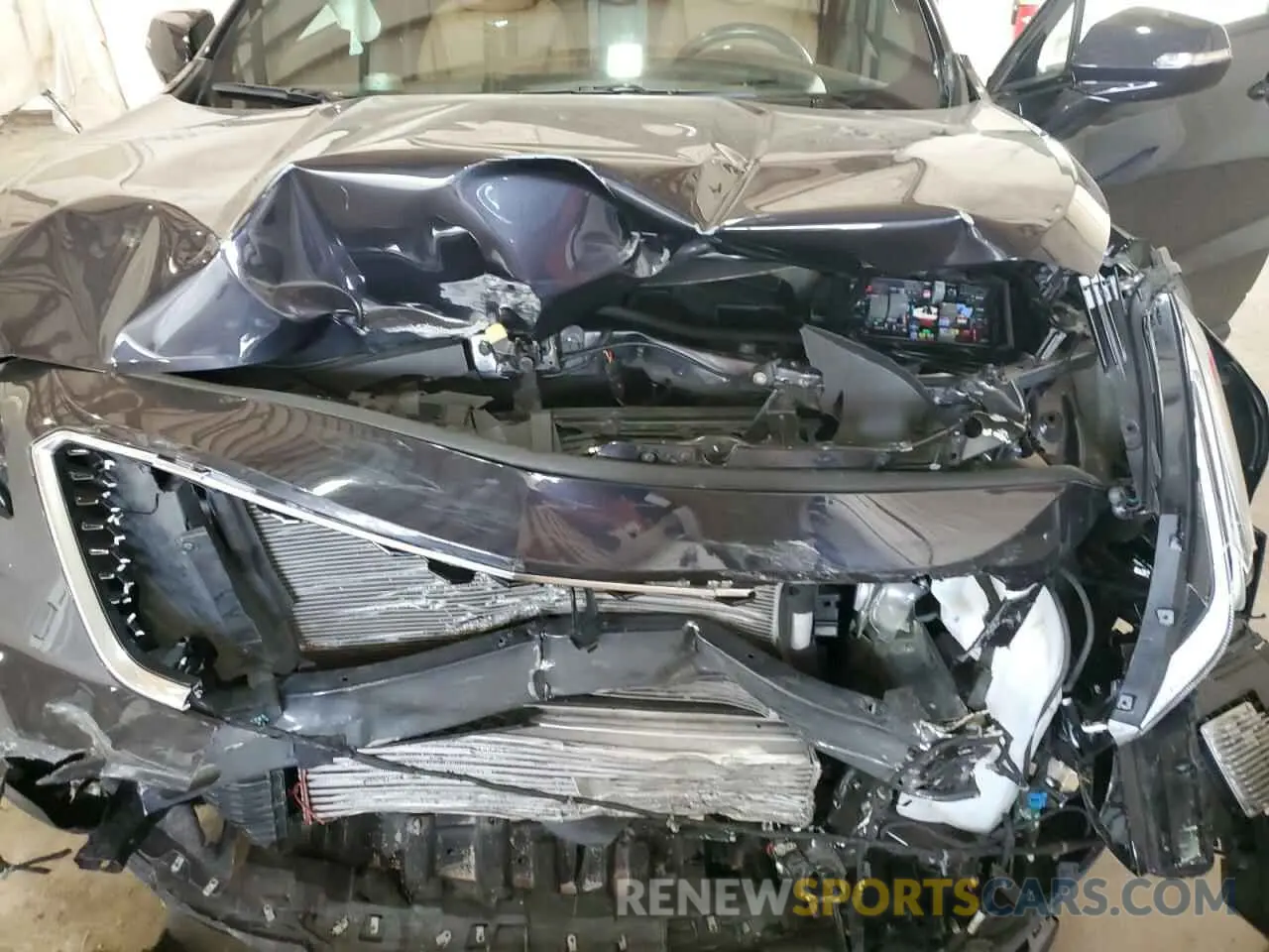 11 Photograph of a damaged car 1GYFZFR41PF103650 CADILLAC XT4 2023
