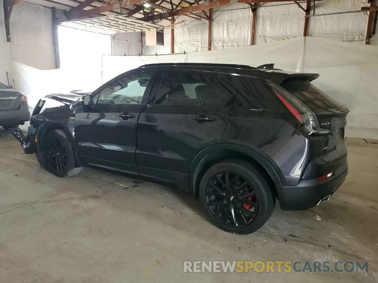 2 Photograph of a damaged car 1GYFZFR41PF103650 CADILLAC XT4 2023