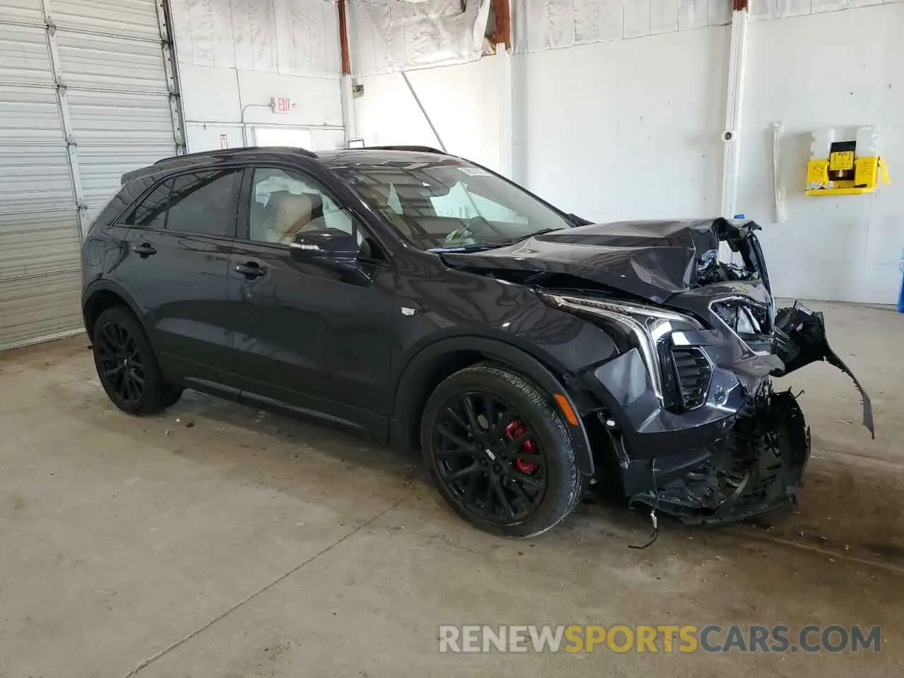 4 Photograph of a damaged car 1GYFZFR41PF103650 CADILLAC XT4 2023