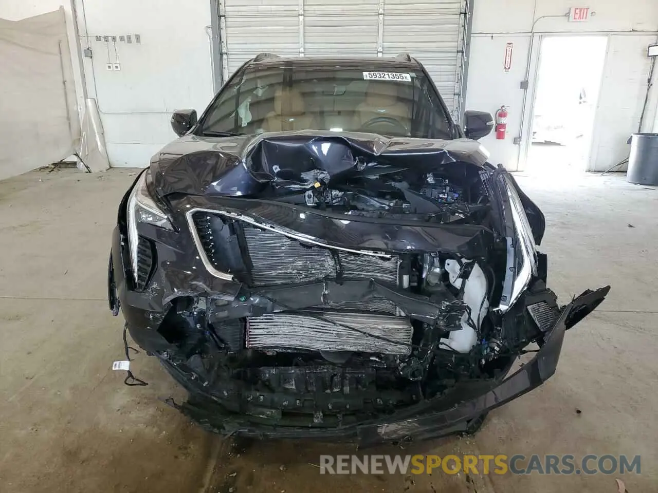5 Photograph of a damaged car 1GYFZFR41PF103650 CADILLAC XT4 2023