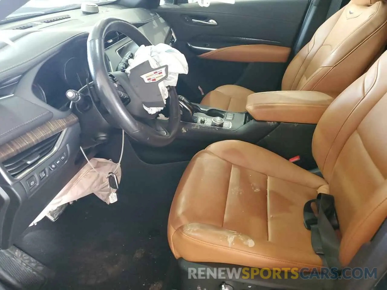 7 Photograph of a damaged car 1GYFZFR41PF103650 CADILLAC XT4 2023