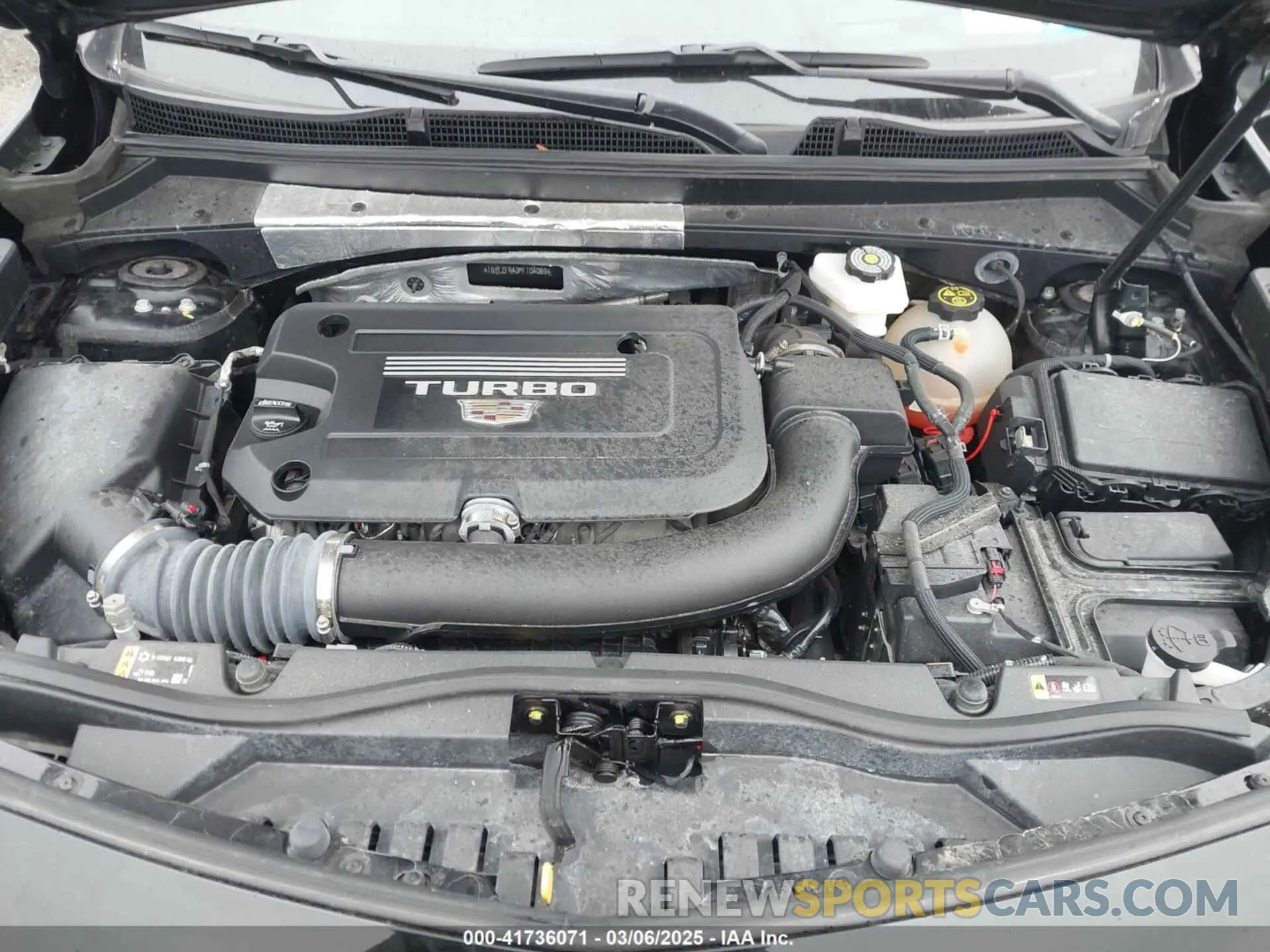 10 Photograph of a damaged car 1GYFZFR43PF104069 CADILLAC XT4 2023