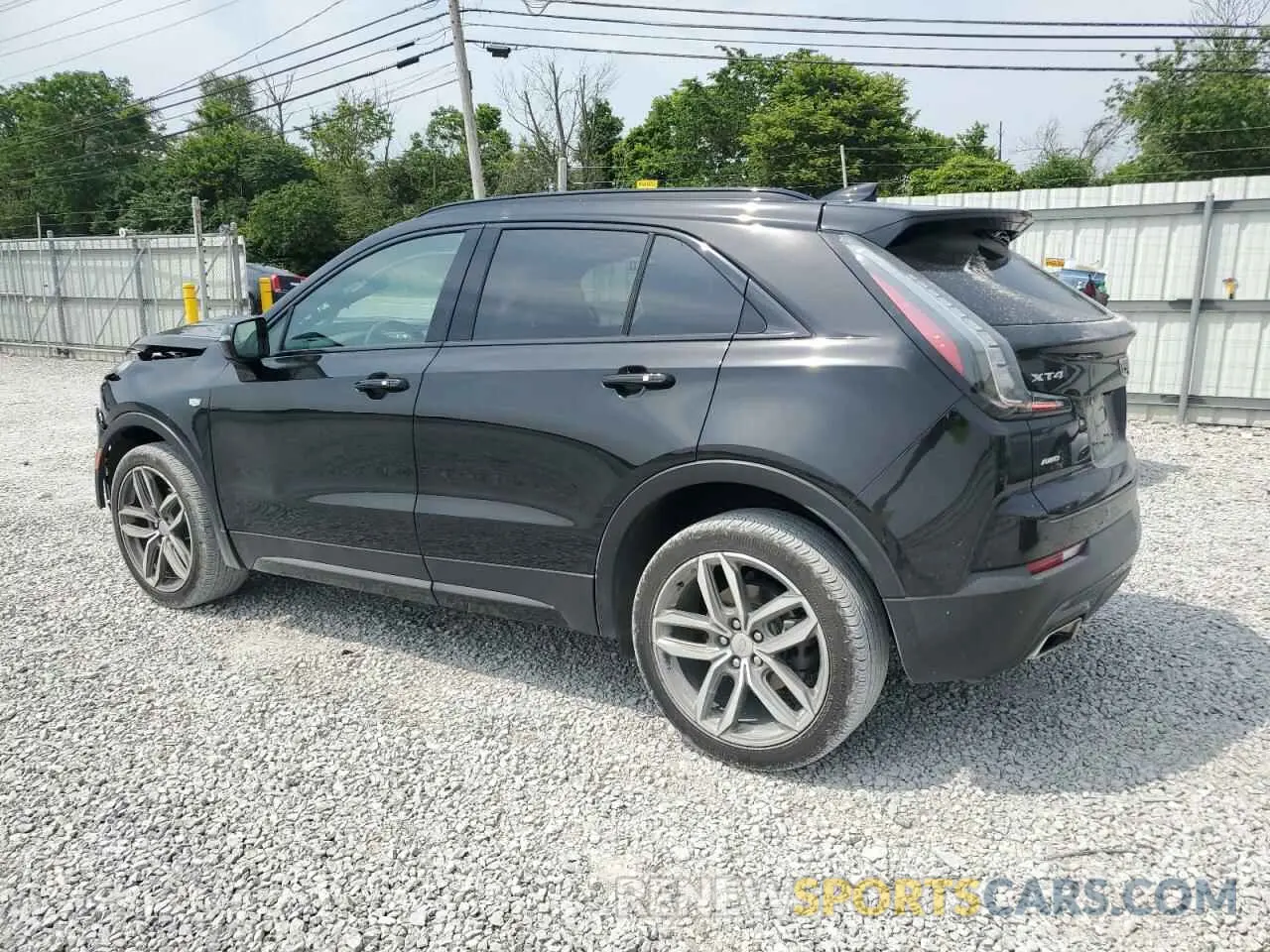 2 Photograph of a damaged car 1GYFZFR44PF116196 CADILLAC XT4 2023