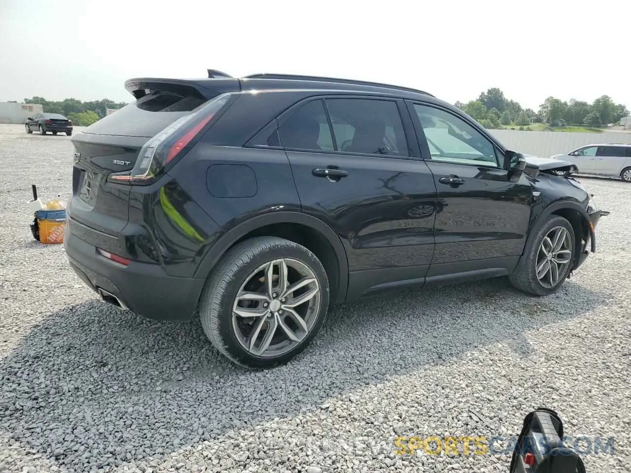 3 Photograph of a damaged car 1GYFZFR44PF116196 CADILLAC XT4 2023