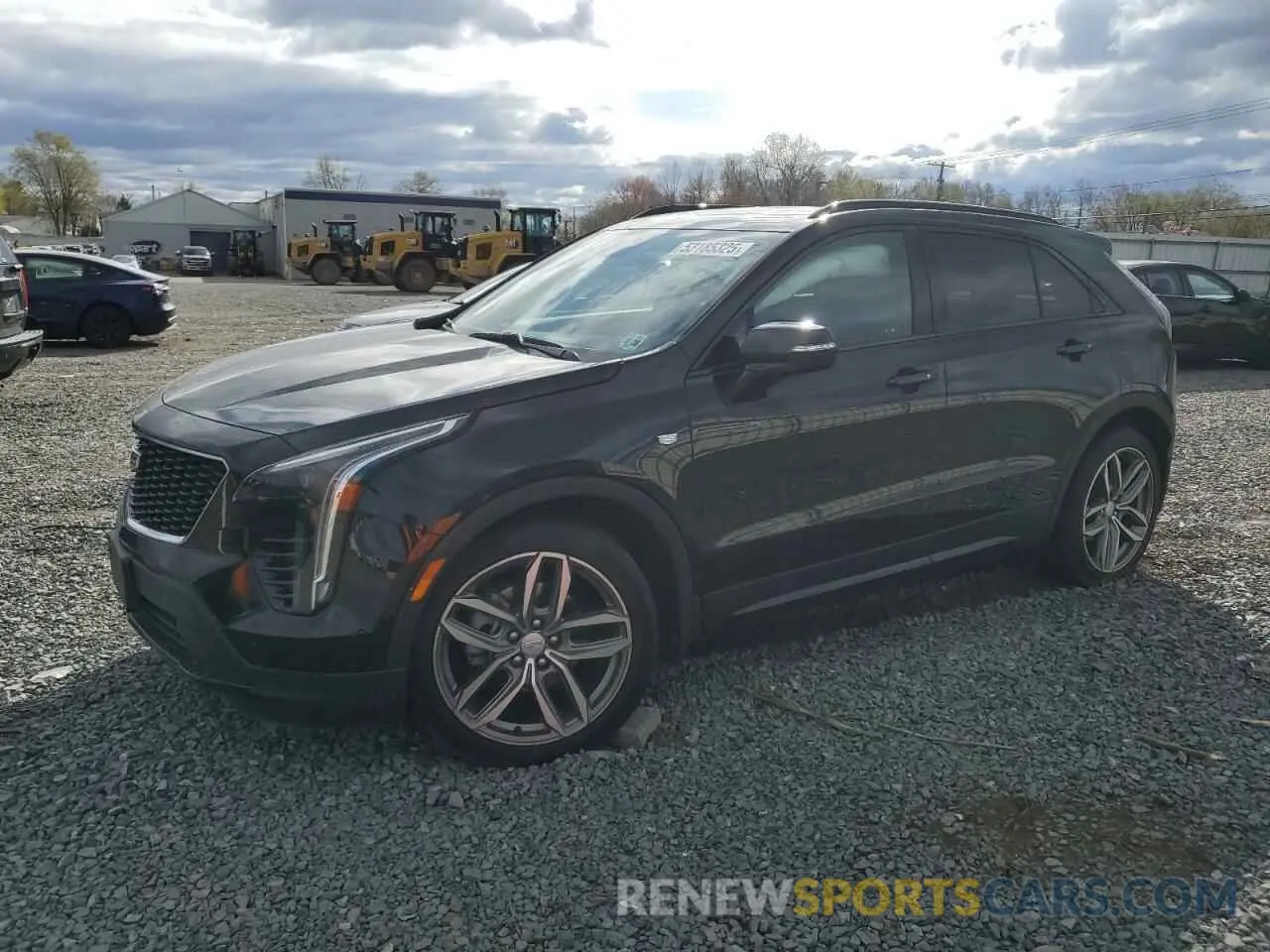 1 Photograph of a damaged car 1GYFZFR45PF128521 CADILLAC XT4 2023