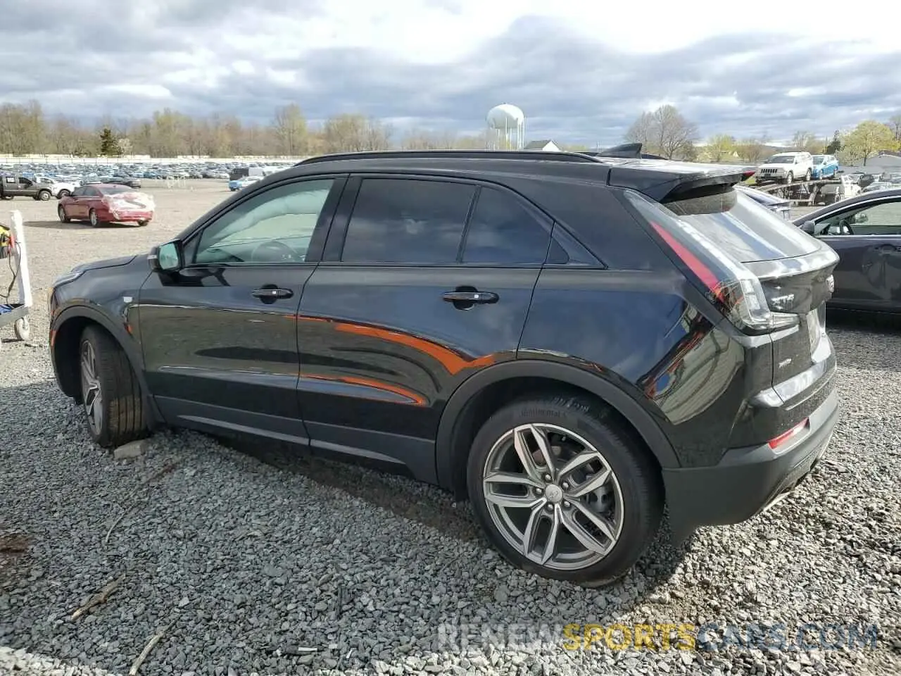 2 Photograph of a damaged car 1GYFZFR45PF128521 CADILLAC XT4 2023