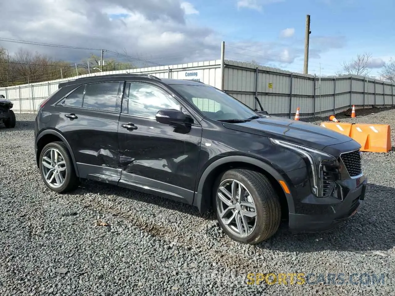4 Photograph of a damaged car 1GYFZFR45PF128521 CADILLAC XT4 2023