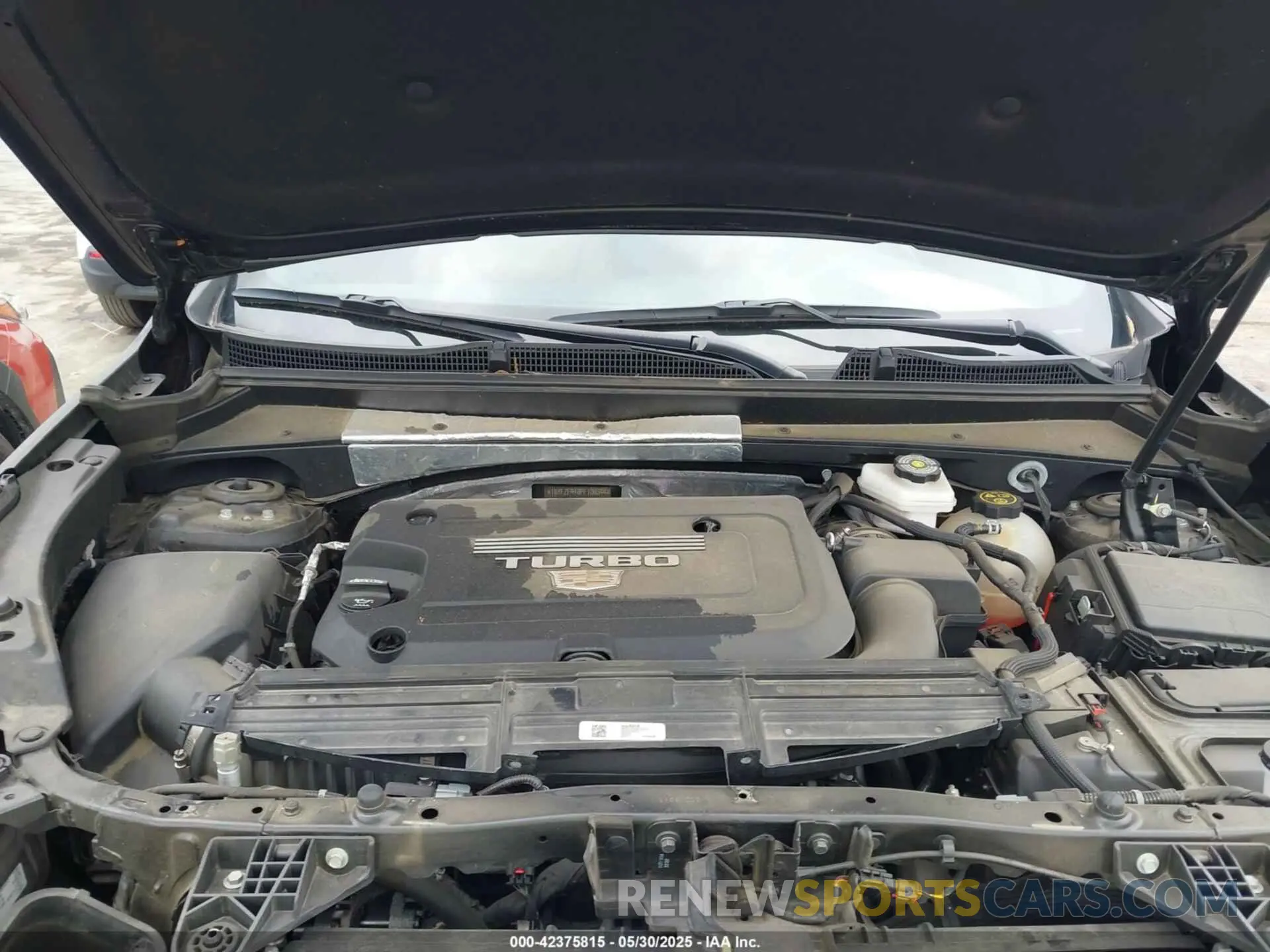 10 Photograph of a damaged car 1GYFZFR48PF108344 CADILLAC XT4 2023