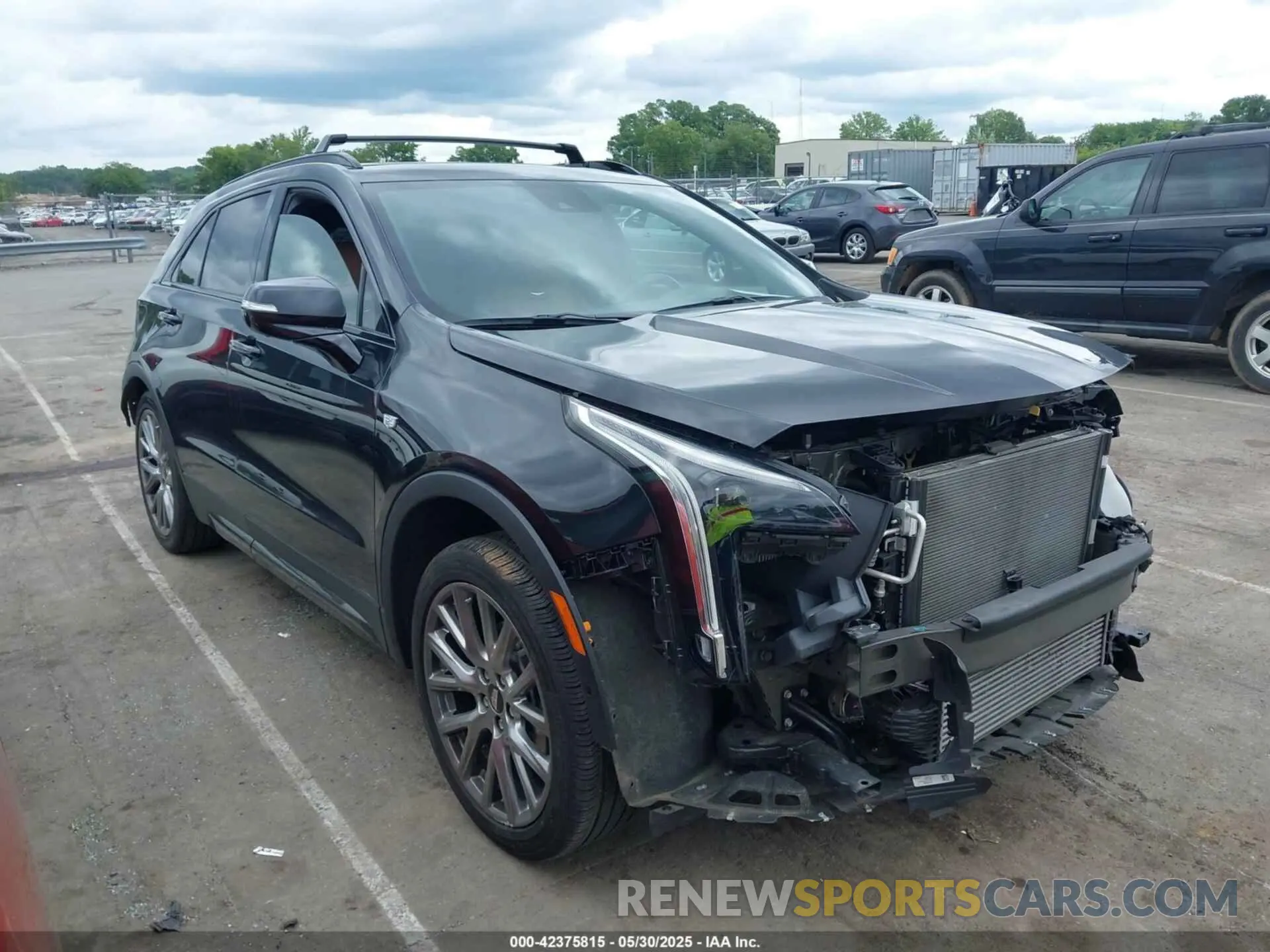 14 Photograph of a damaged car 1GYFZFR48PF108344 CADILLAC XT4 2023