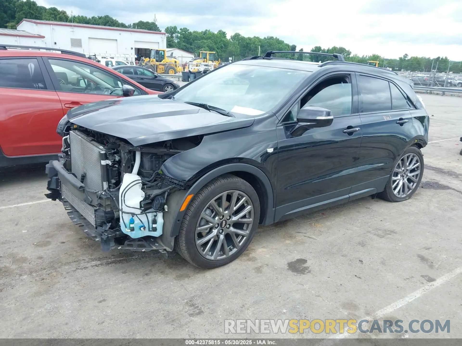 2 Photograph of a damaged car 1GYFZFR48PF108344 CADILLAC XT4 2023
