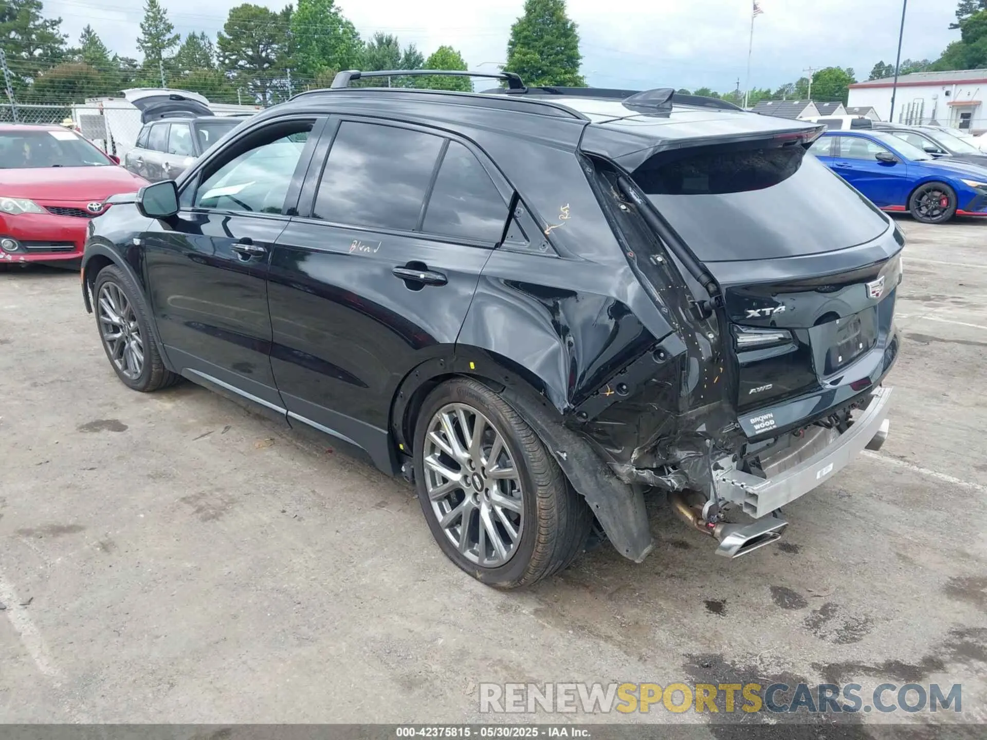 3 Photograph of a damaged car 1GYFZFR48PF108344 CADILLAC XT4 2023