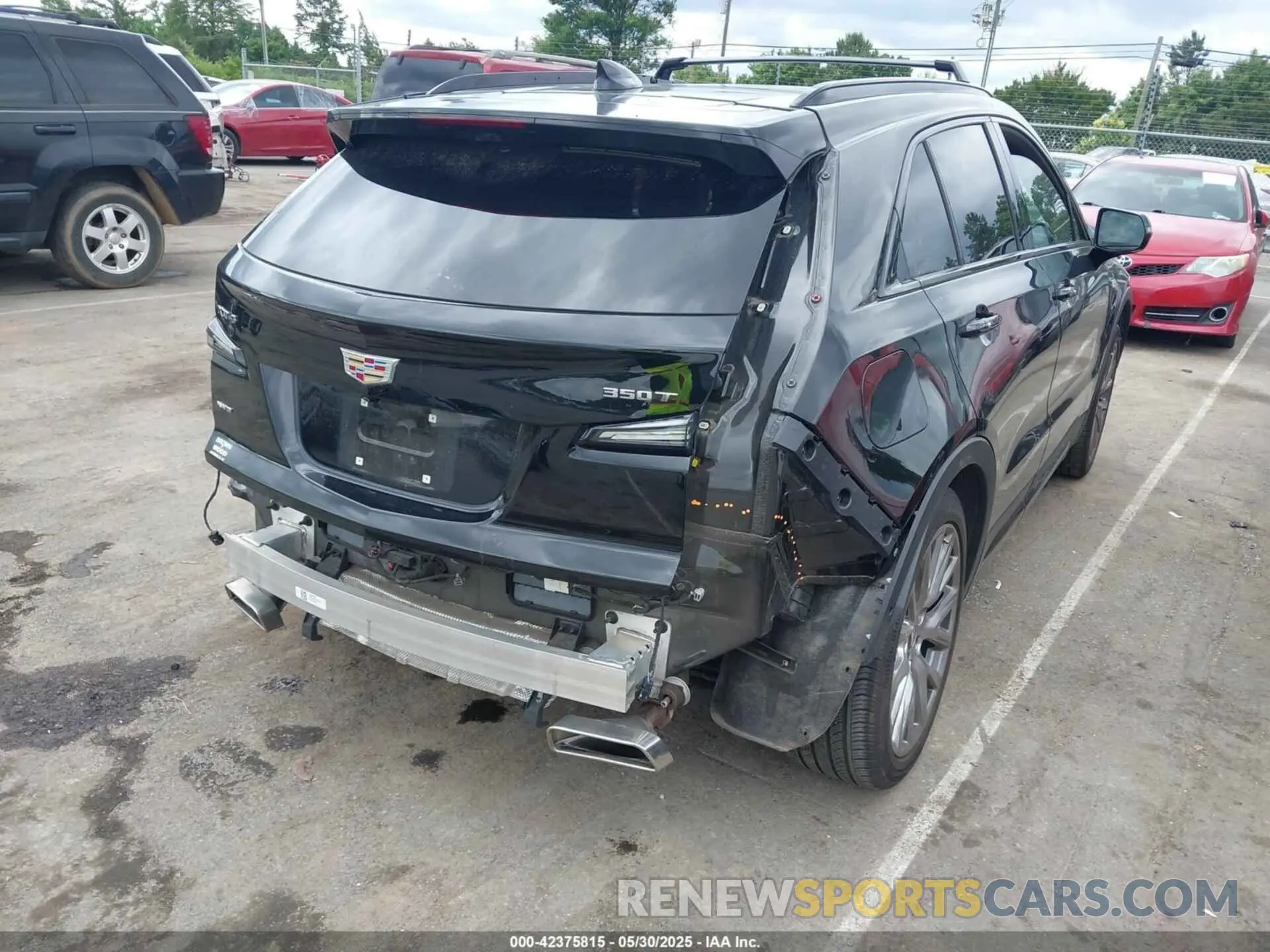 4 Photograph of a damaged car 1GYFZFR48PF108344 CADILLAC XT4 2023