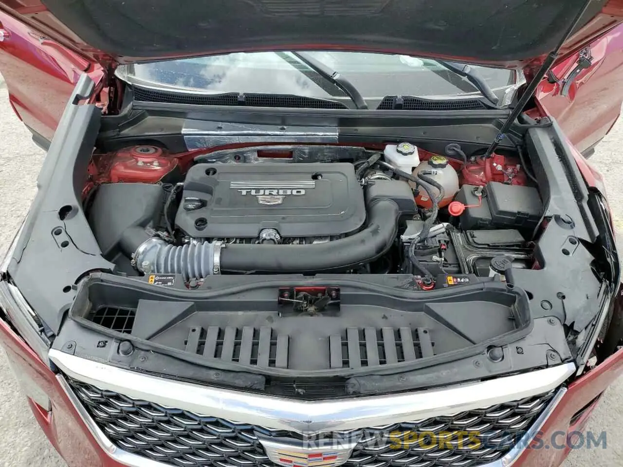 11 Photograph of a damaged car 1GYAZAR47RF111817 CADILLAC XT4 2024