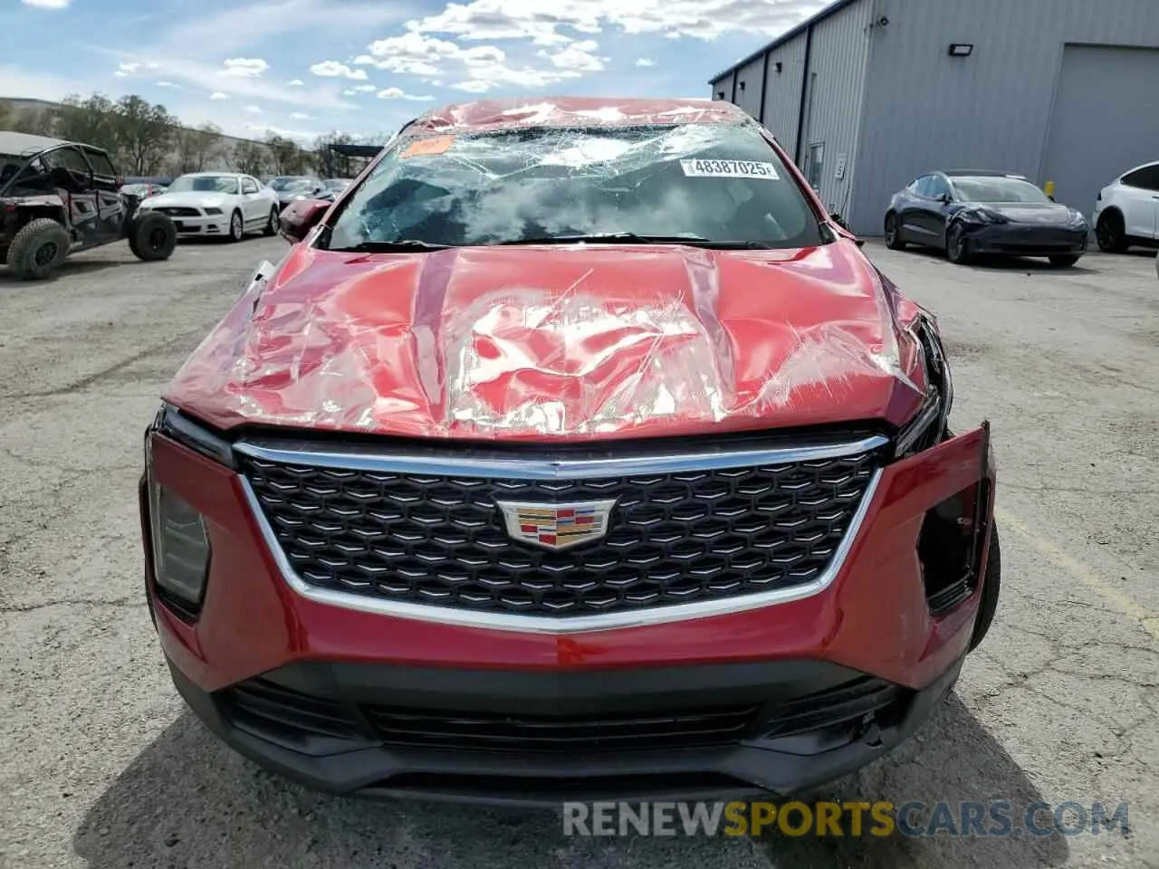 5 Photograph of a damaged car 1GYAZAR47RF111817 CADILLAC XT4 2024
