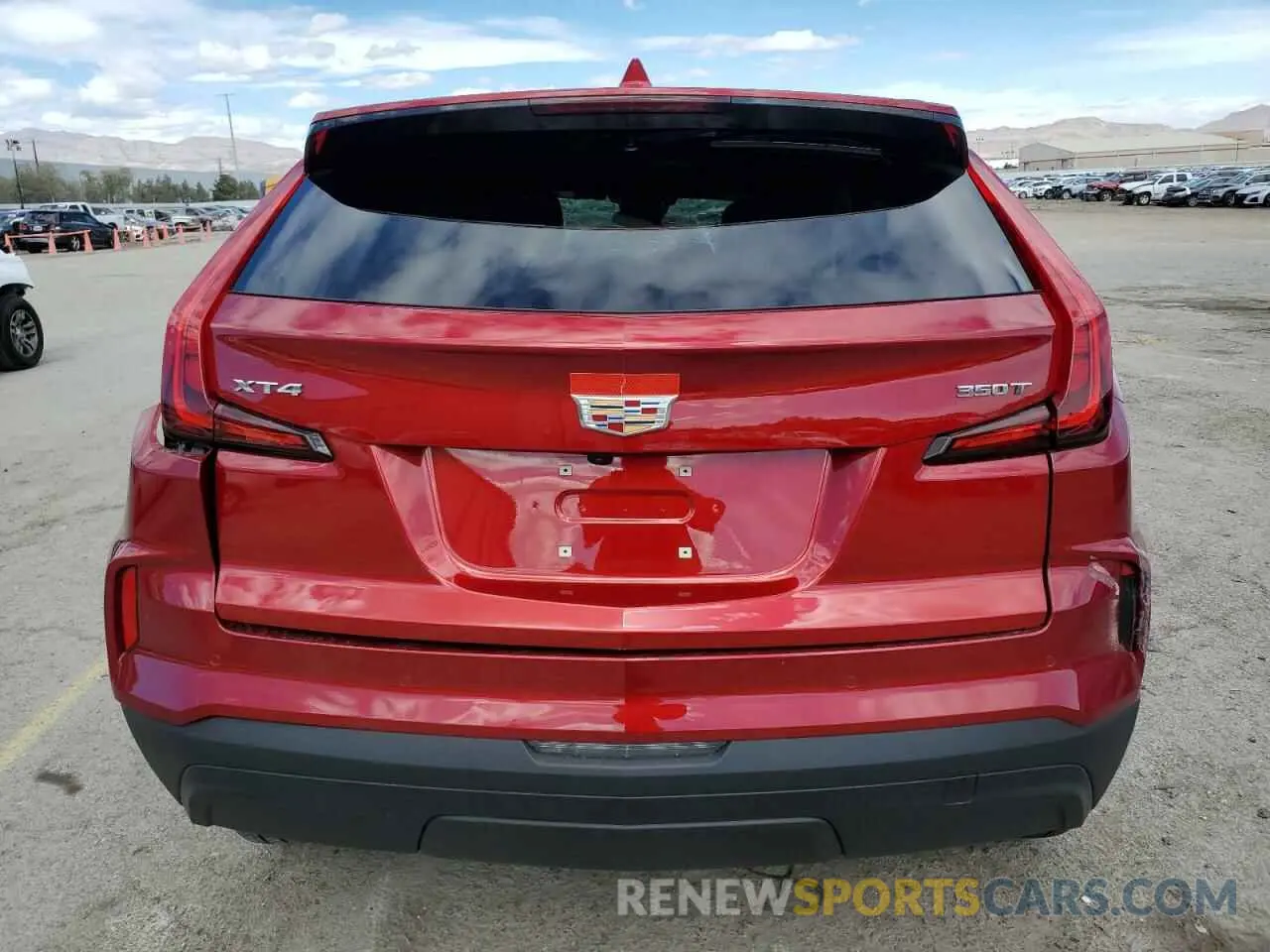 6 Photograph of a damaged car 1GYAZAR47RF111817 CADILLAC XT4 2024