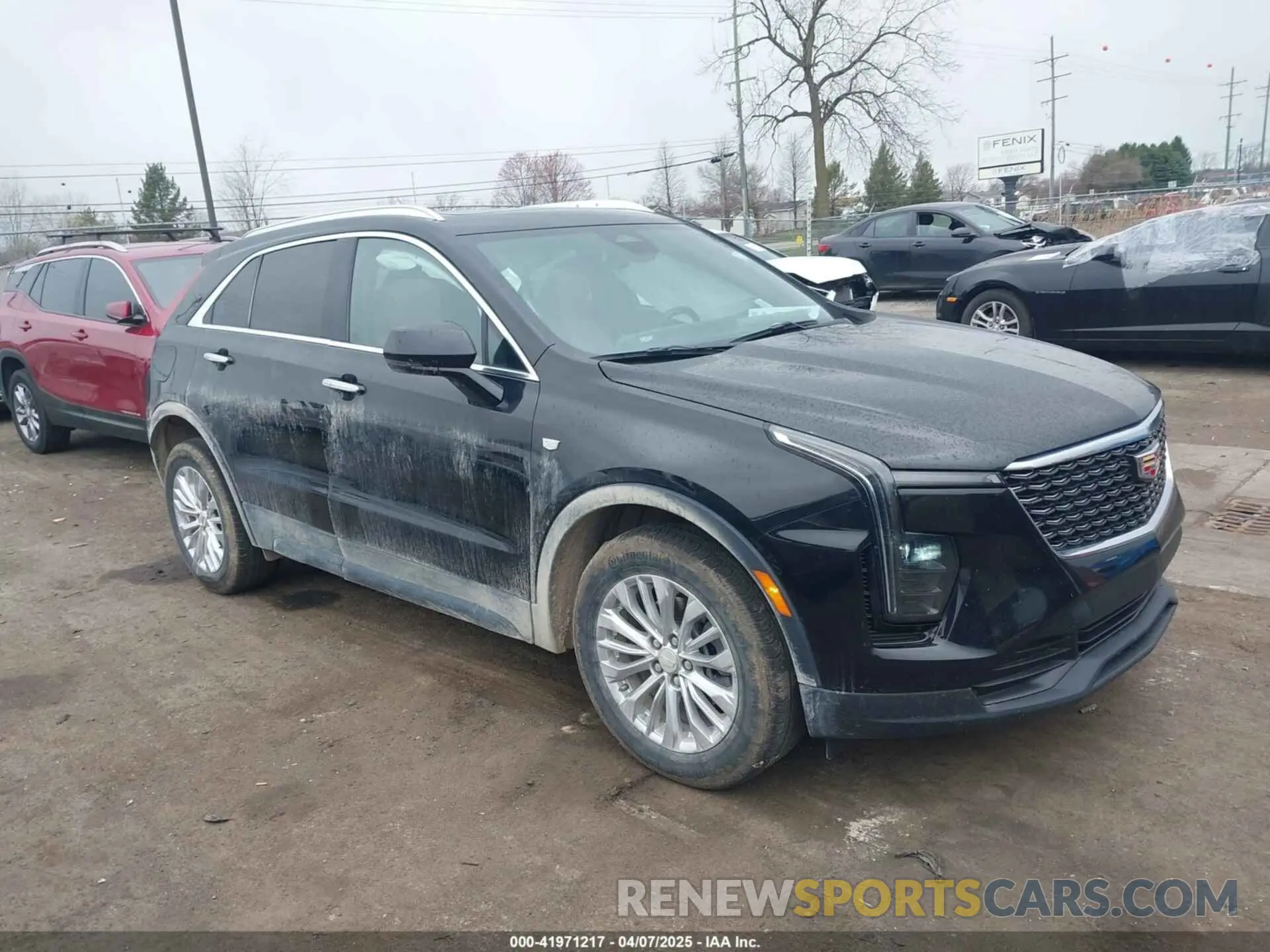 1 Photograph of a damaged car 1GYFZBR41RF101697 CADILLAC XT4 2024