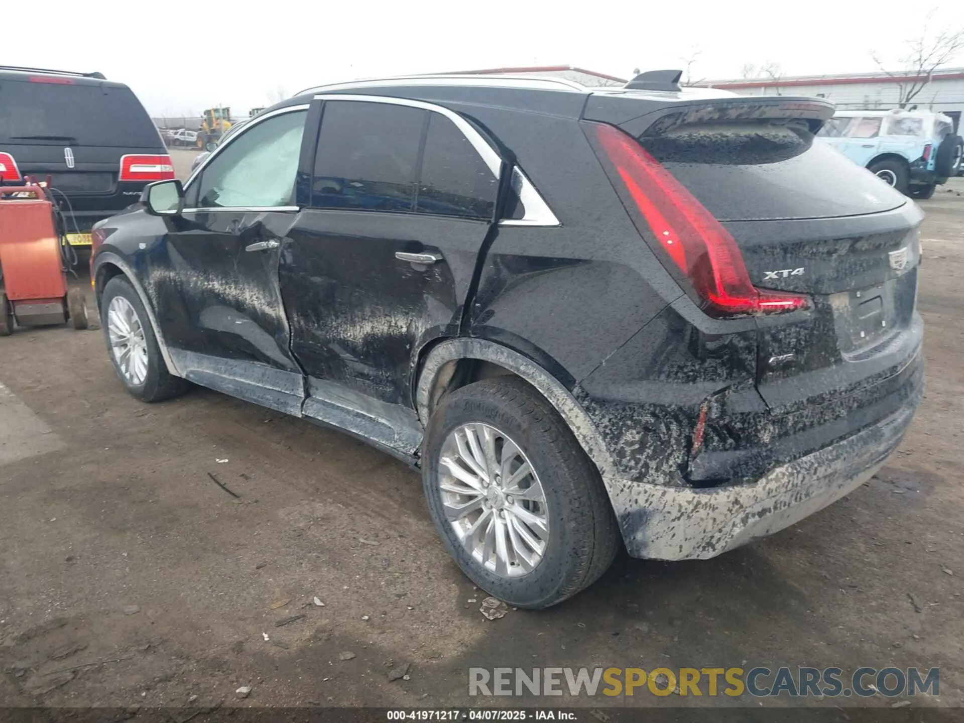 3 Photograph of a damaged car 1GYFZBR41RF101697 CADILLAC XT4 2024