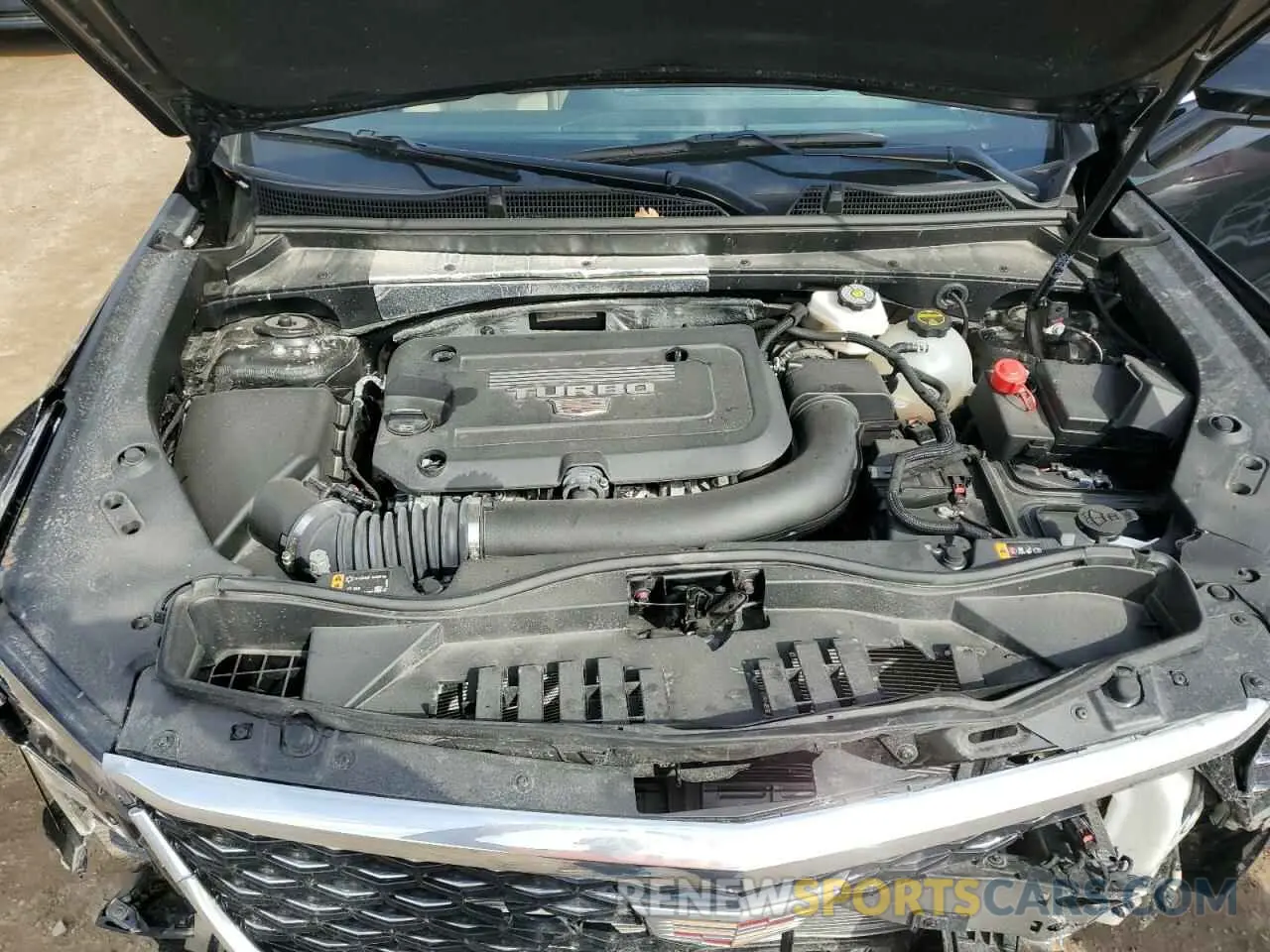 12 Photograph of a damaged car 1GYFZBR43RF229875 CADILLAC XT4 2024