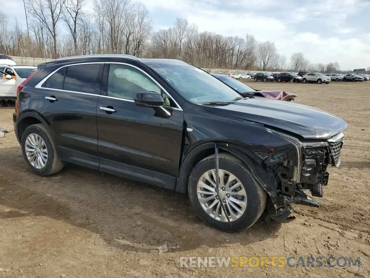 4 Photograph of a damaged car 1GYFZBR43RF229875 CADILLAC XT4 2024