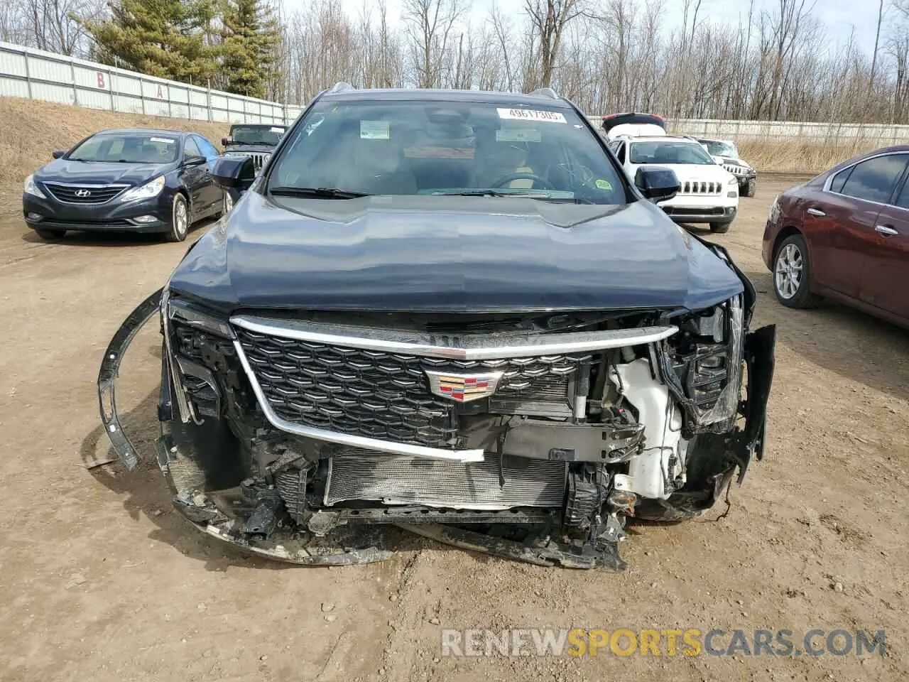 5 Photograph of a damaged car 1GYFZBR43RF229875 CADILLAC XT4 2024