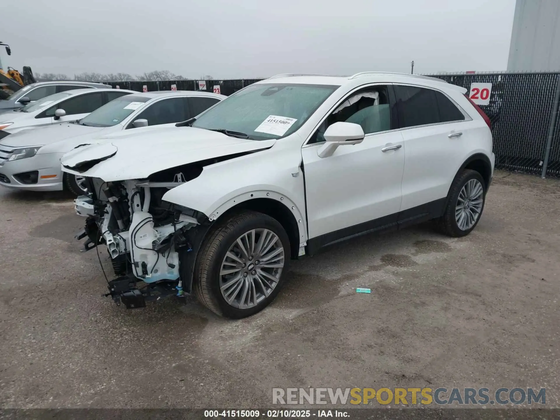 2 Photograph of a damaged car 1GYFZCR41RF220114 CADILLAC XT4 2024