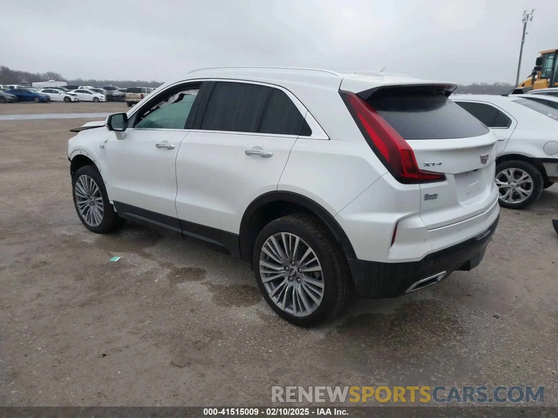 3 Photograph of a damaged car 1GYFZCR41RF220114 CADILLAC XT4 2024