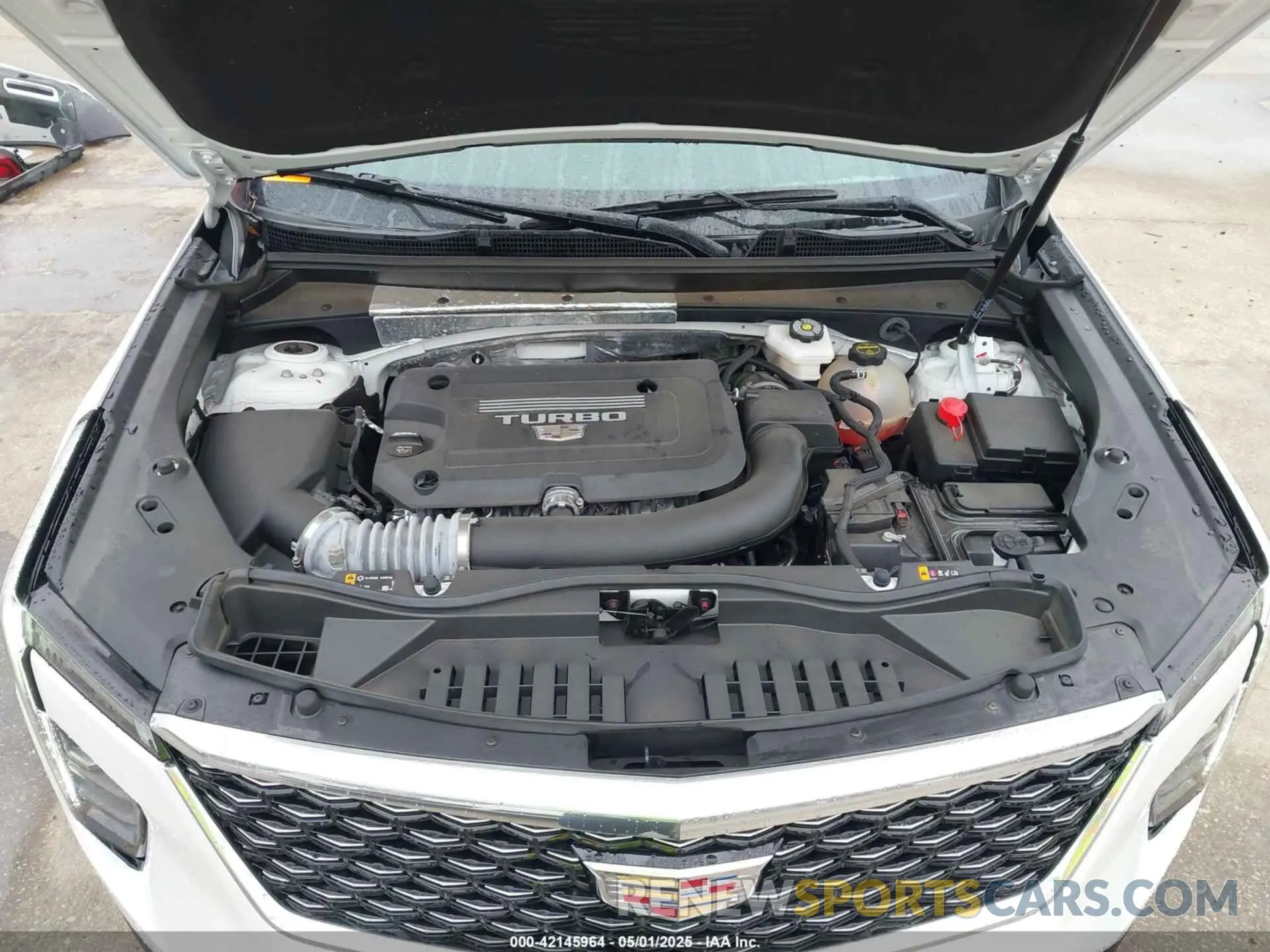 10 Photograph of a damaged car 1GYFZCR42RF234829 CADILLAC XT4 2024