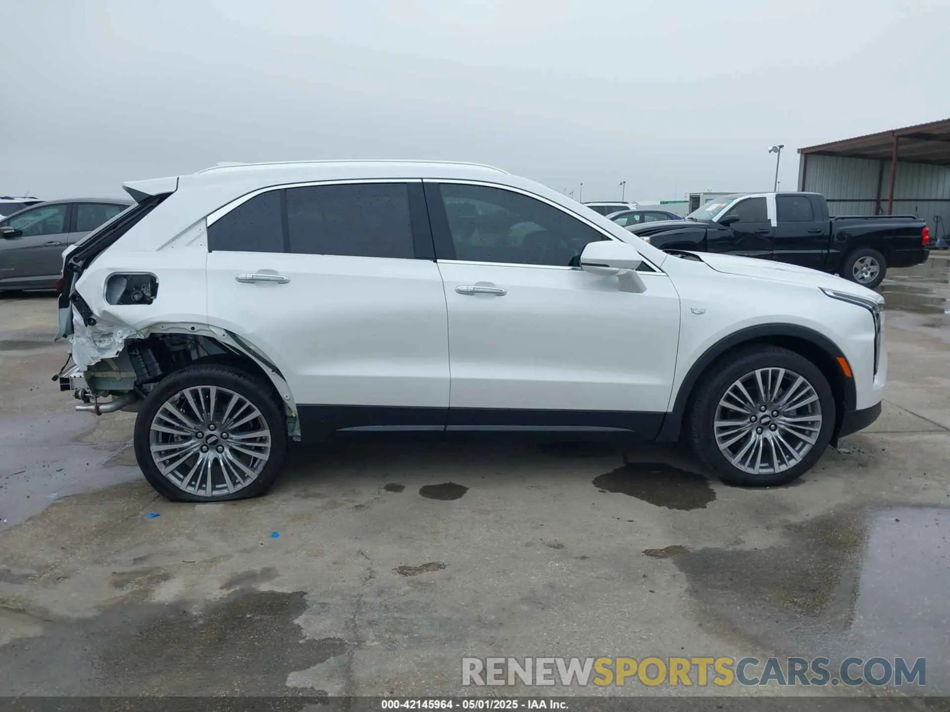 14 Photograph of a damaged car 1GYFZCR42RF234829 CADILLAC XT4 2024