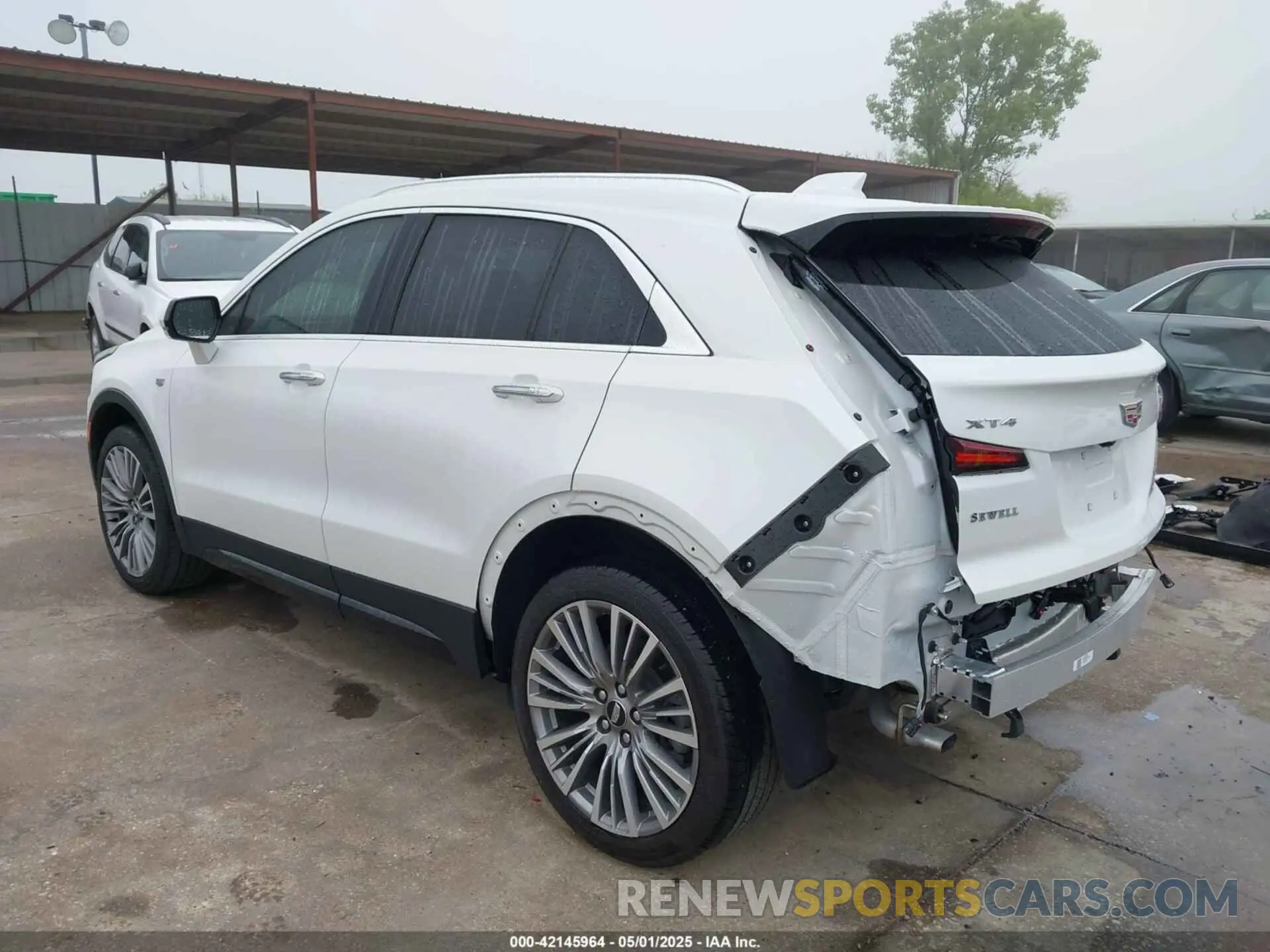 3 Photograph of a damaged car 1GYFZCR42RF234829 CADILLAC XT4 2024