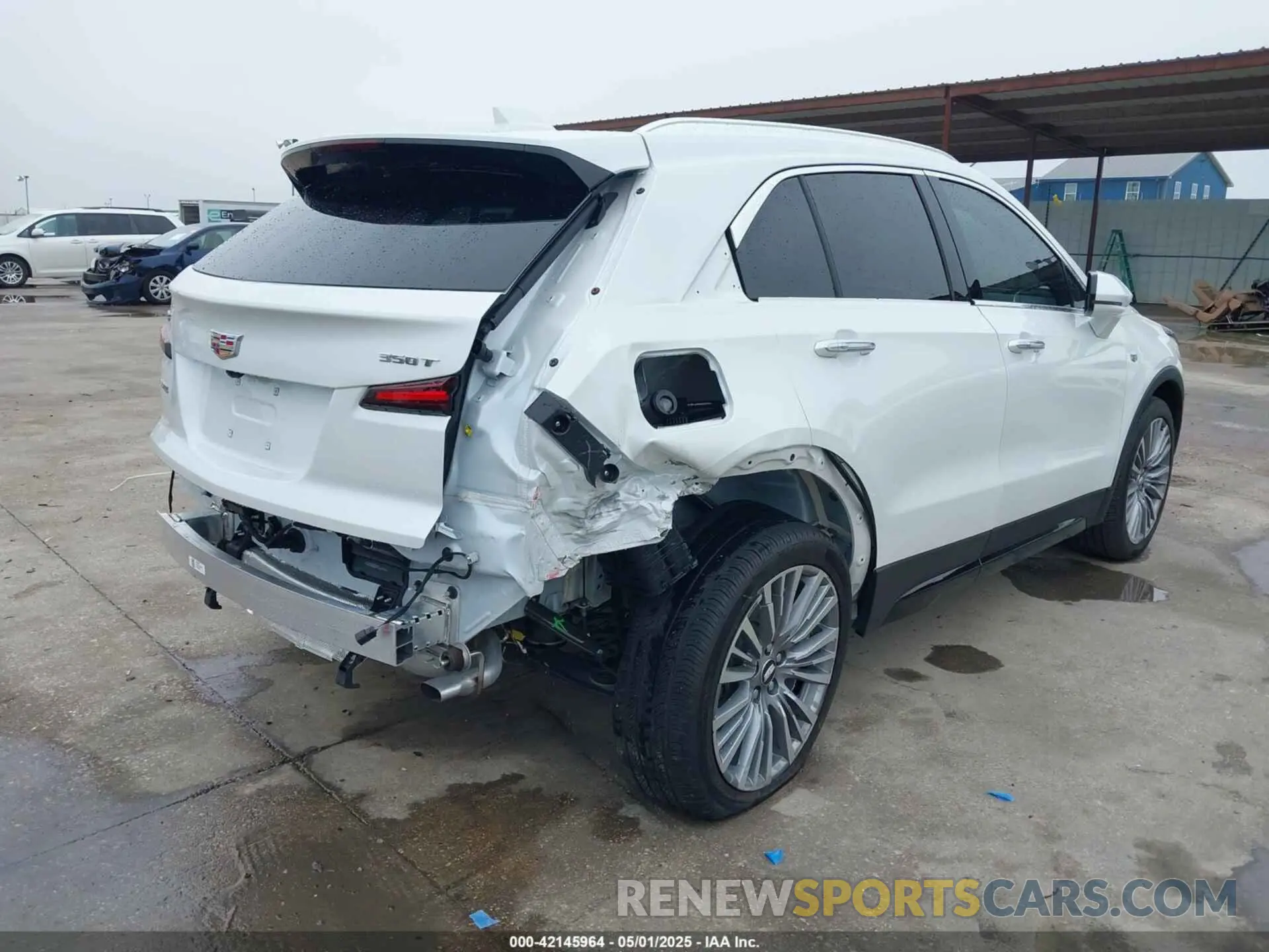 4 Photograph of a damaged car 1GYFZCR42RF234829 CADILLAC XT4 2024