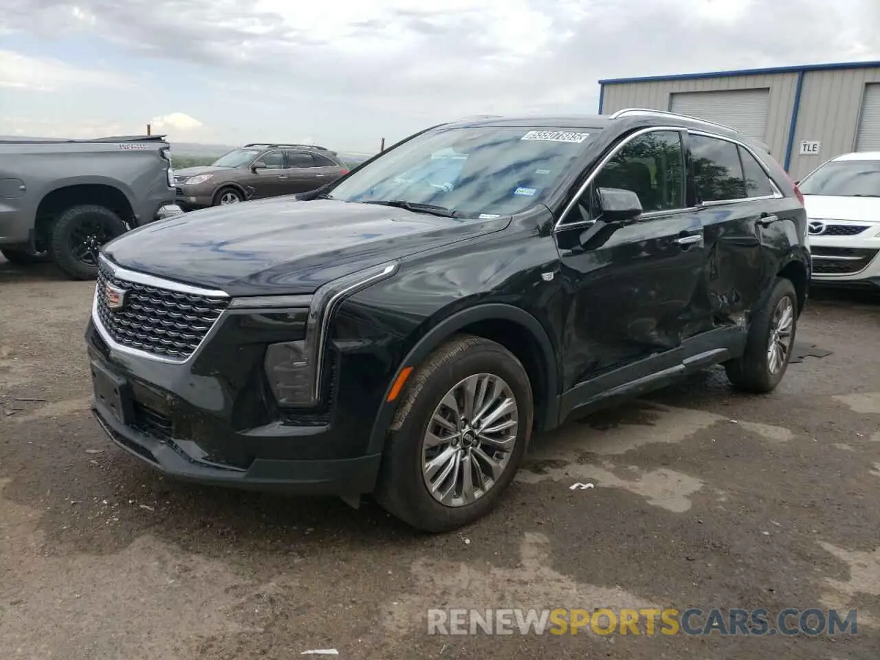 1 Photograph of a damaged car 1GYFZCR43RF221412 CADILLAC XT4 2024